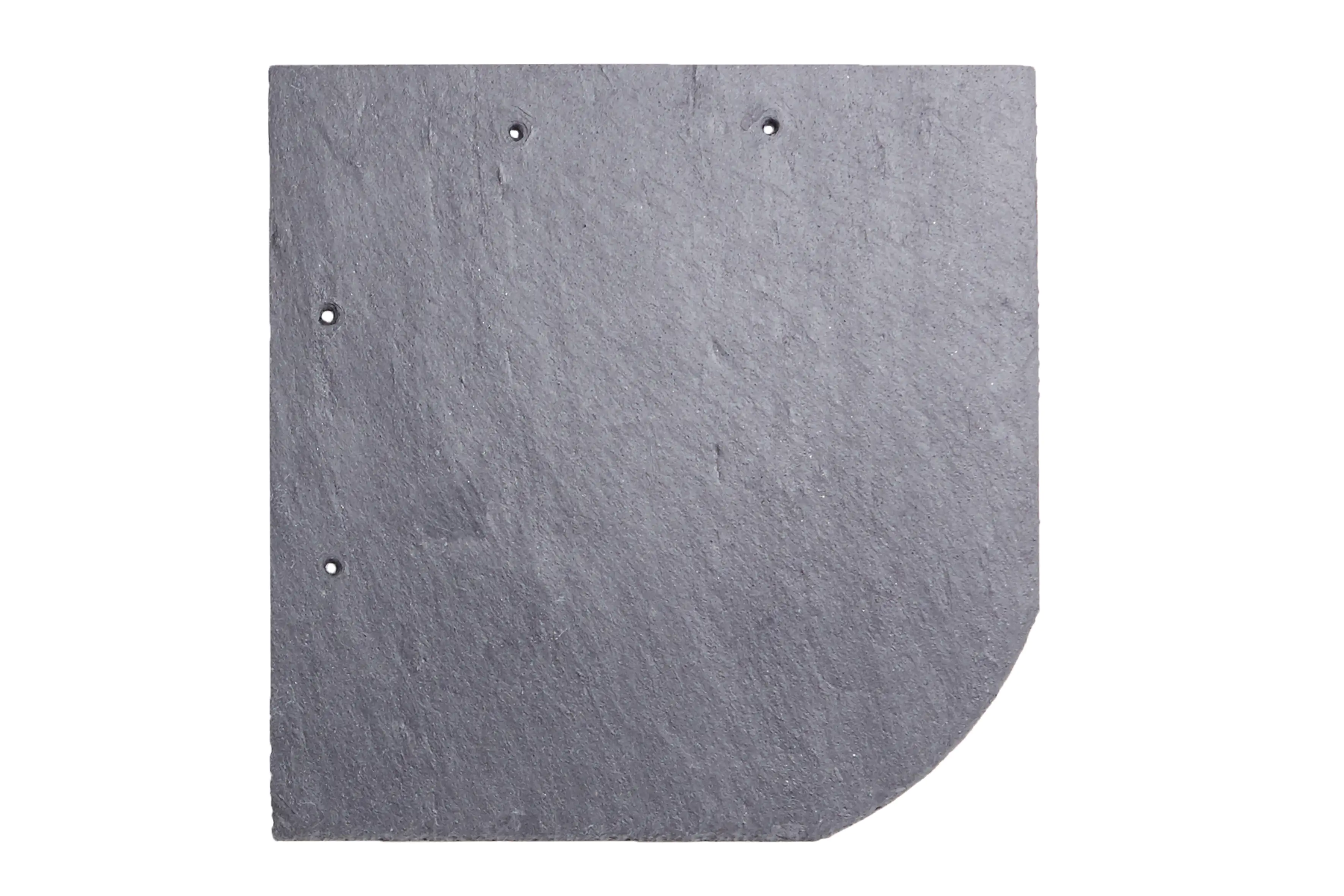 Naturschiefer Bogen 20 x 20 cm anthrazit 10er Set
