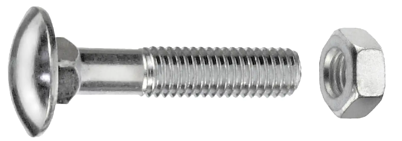 Connex Schlossschrauben M6 x 70 mm - 50 Stück verzinkt