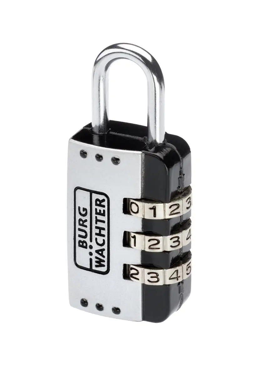 Burg Wächter Zahlenschloss Combi Lock 72 25 SB 9.0 x 16.5 mm - 1 Stück