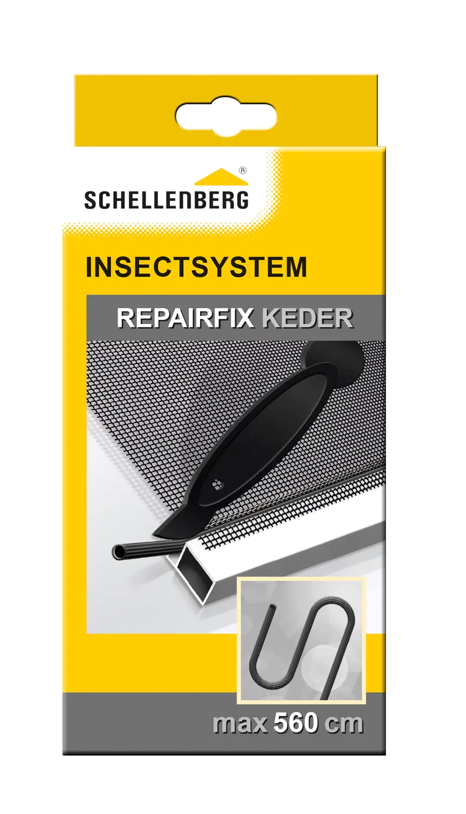 Schellenberg Reparaturkeder 5,2 x 5,6 m schwarz