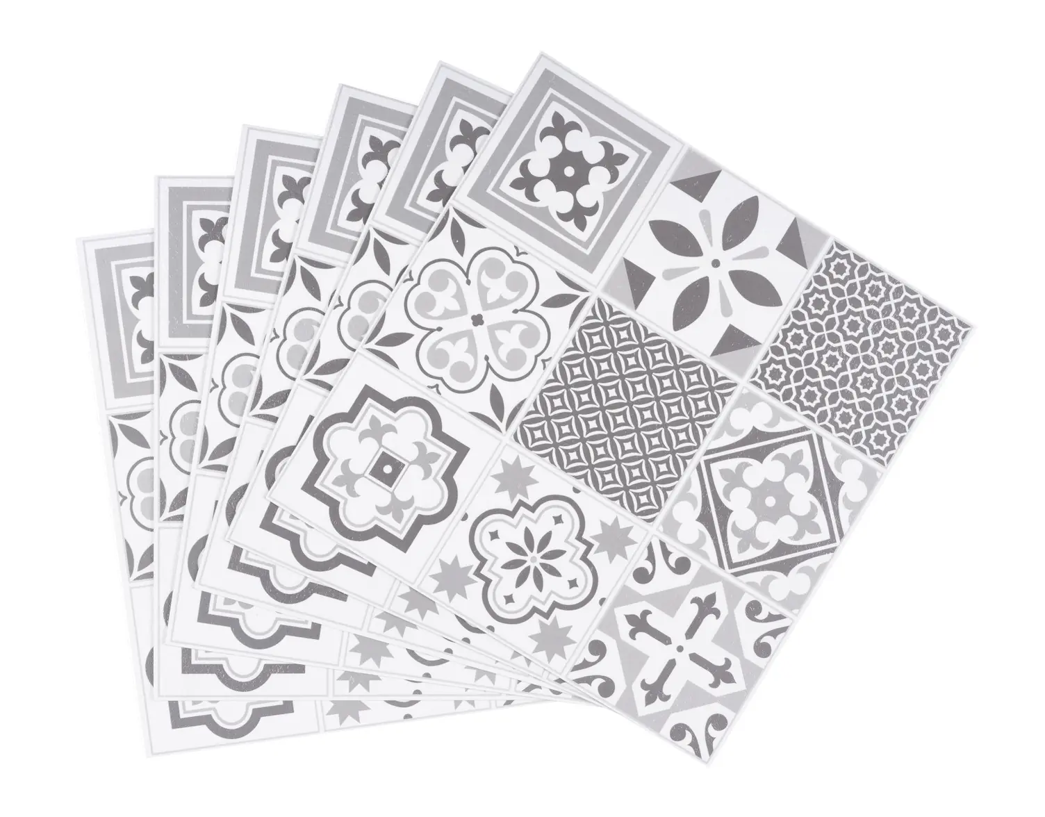 d-c-fix Bodenfliesen selbstklebend Oriental Tiles im 11er Set 30,5 cm x 30,5 cm