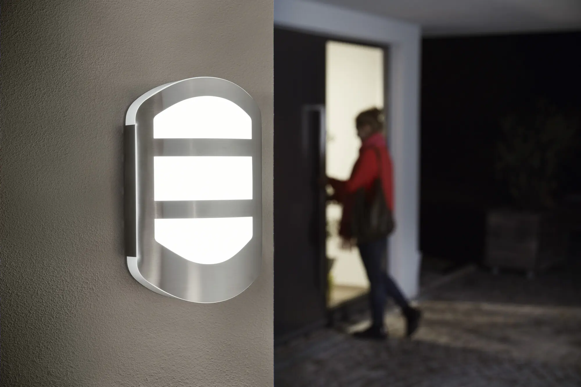 Ledvance LED Außenleuchte Endura Style Plate Außenwandleuchte