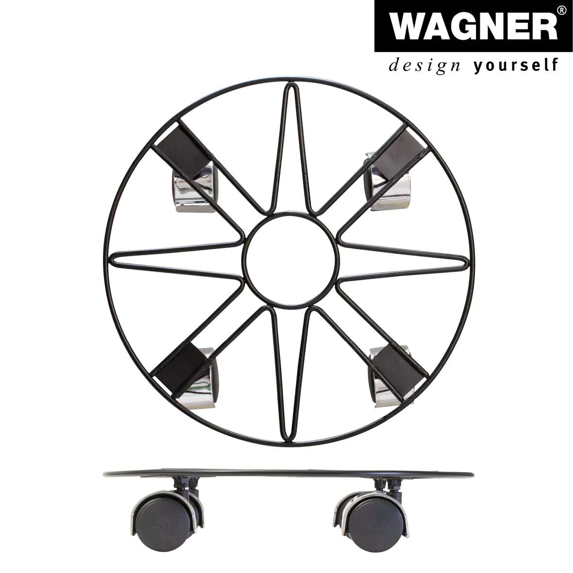 Wagner Pflanzenroller Draht rund Ø 30 cm Tragkraft bis max. 60 kg