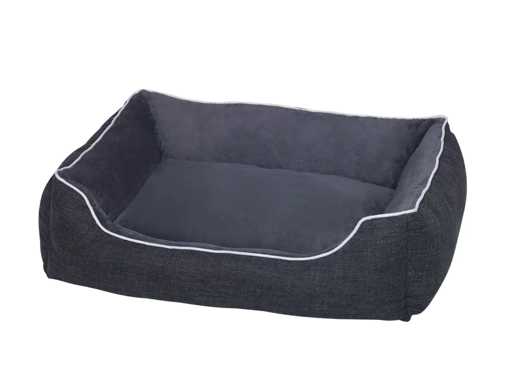 Nobby Komfortbett Classic Purus eckig grau
