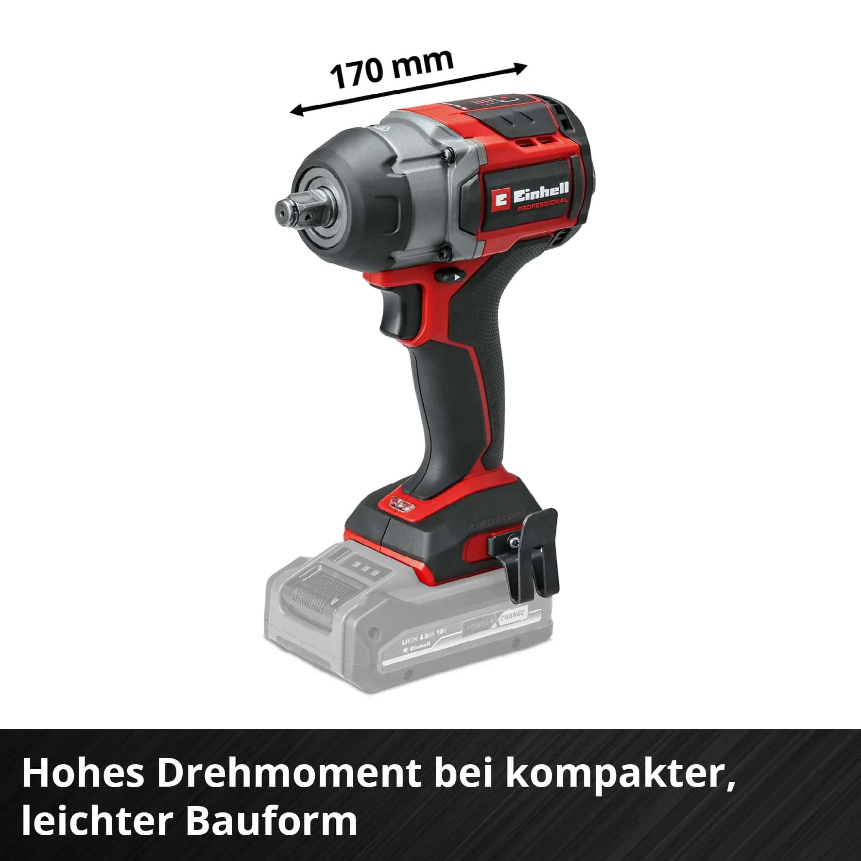 Einhell Professional Akku-Schlagschrauber TP-CW 18/750-C Li BL Solo