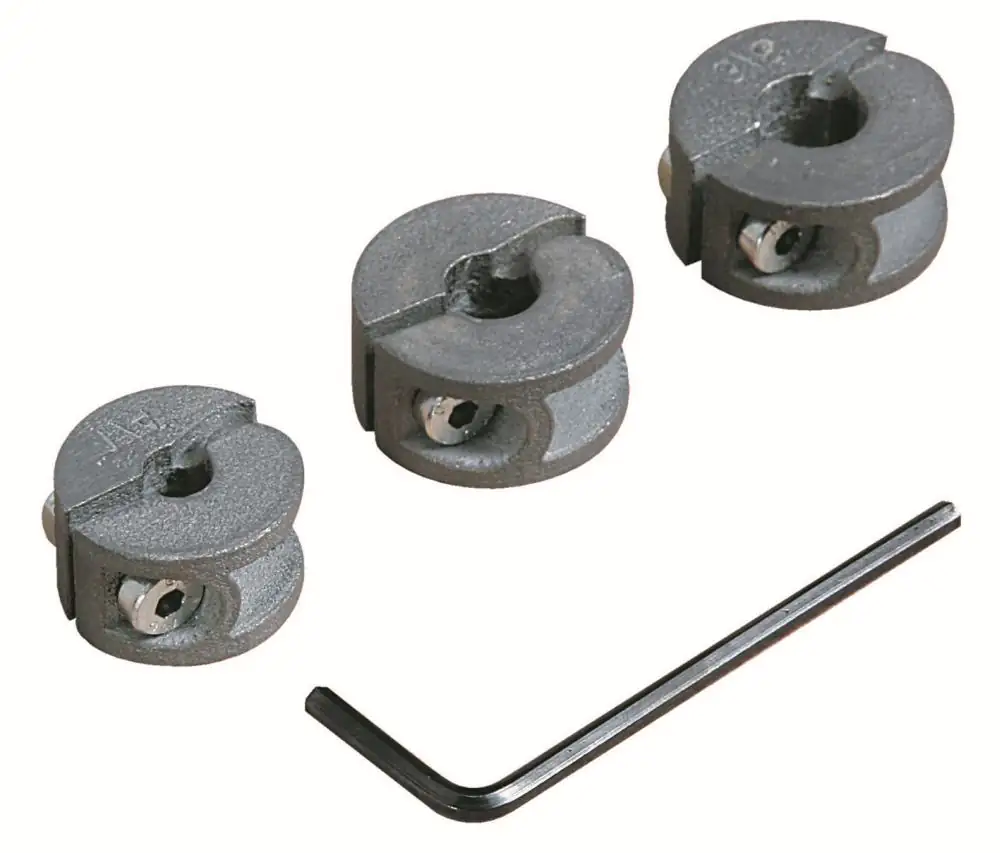 Wolfcraft Tiefenstopp 3-teilig Ø 6, 8, 10 mm