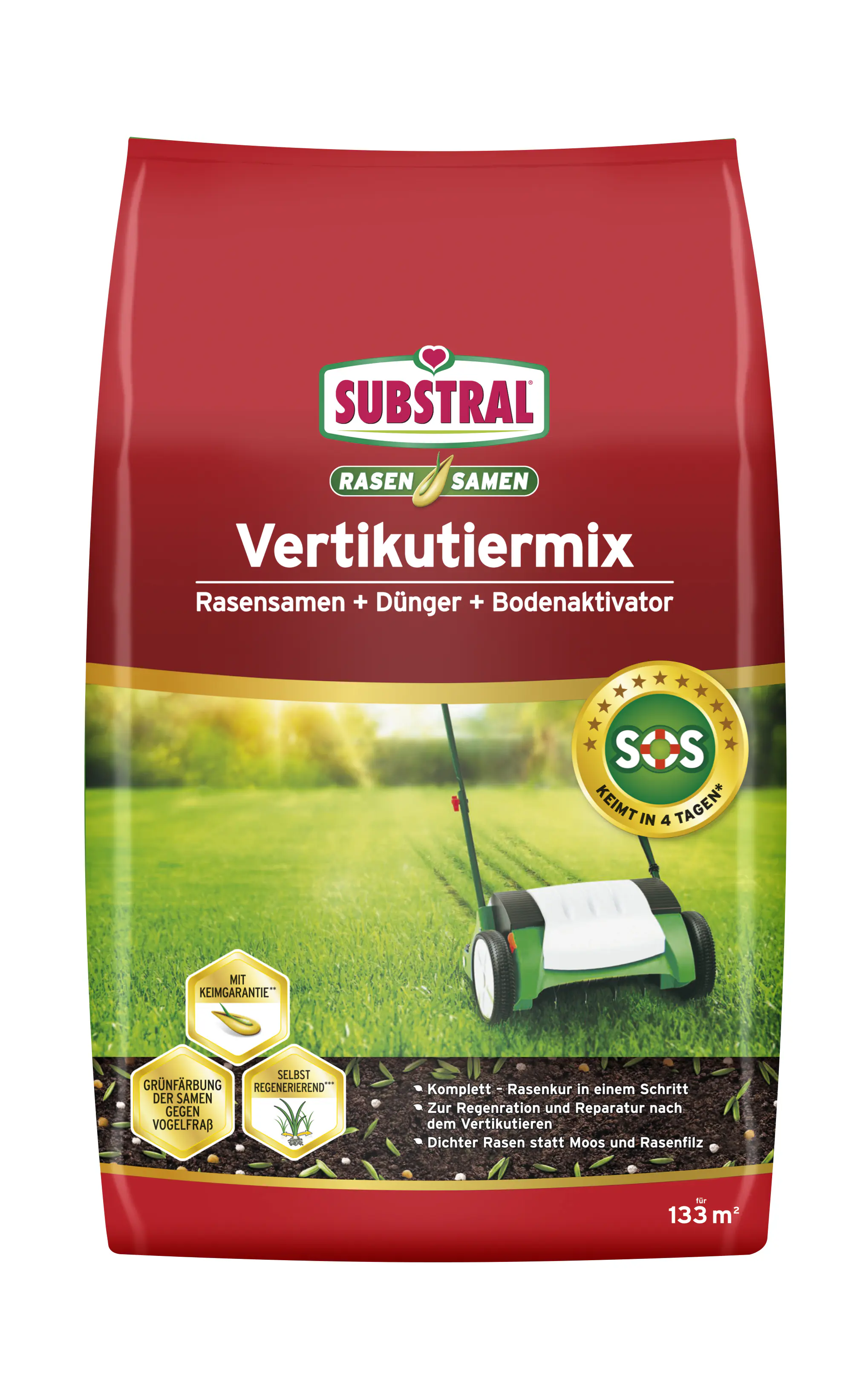 Substral Vertikutiermix 4 kg für 133 m²