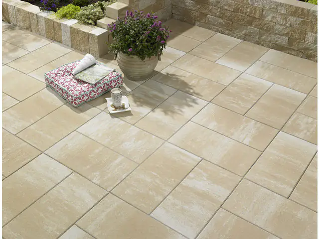 Primaster Terrassenplatte San Marino 60 x 30 x 5 cm sandsteingelb