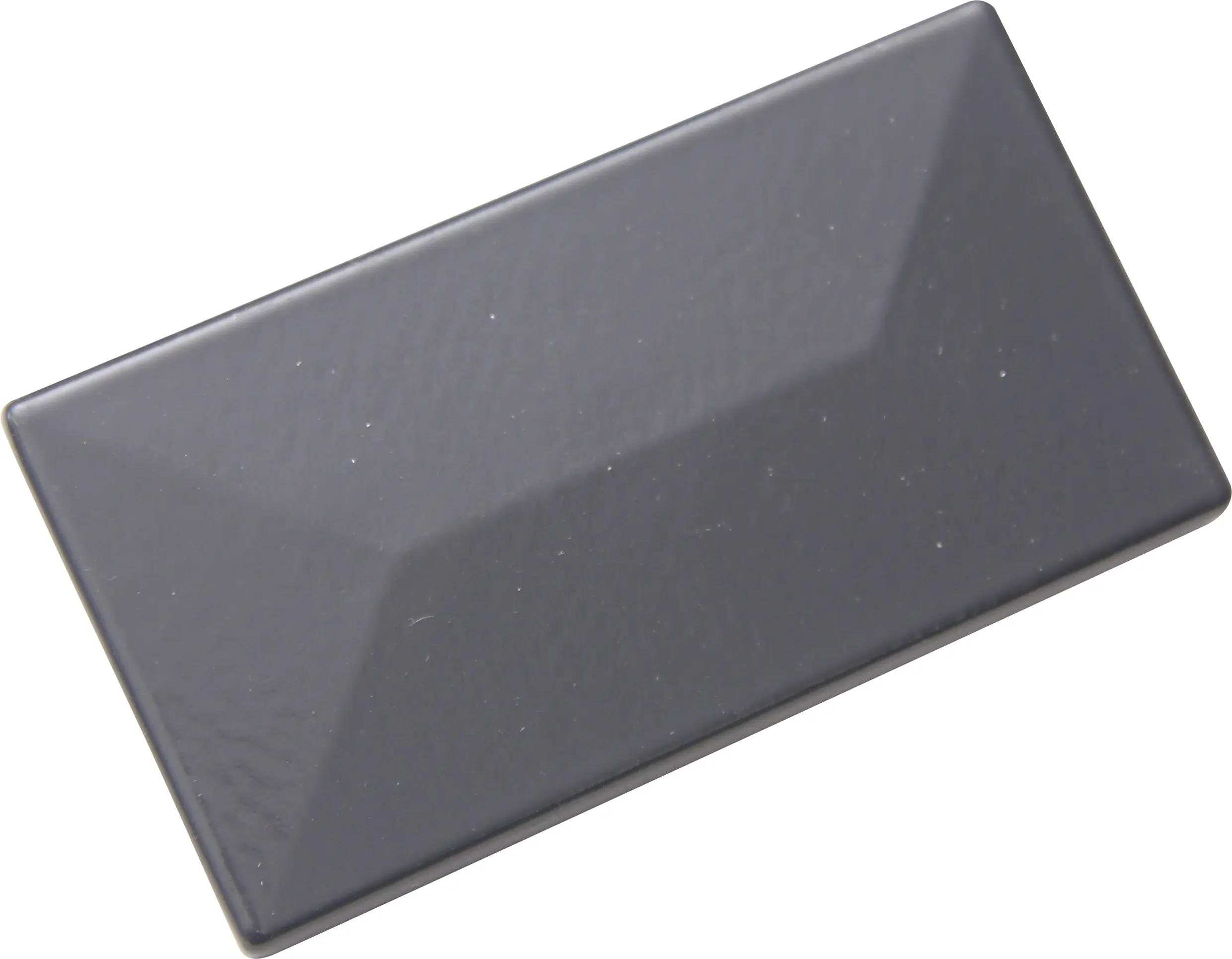Floraworld Pfostenkappe 6 x 4 cm mit Abdeckschiene Aluminium anthrazit
