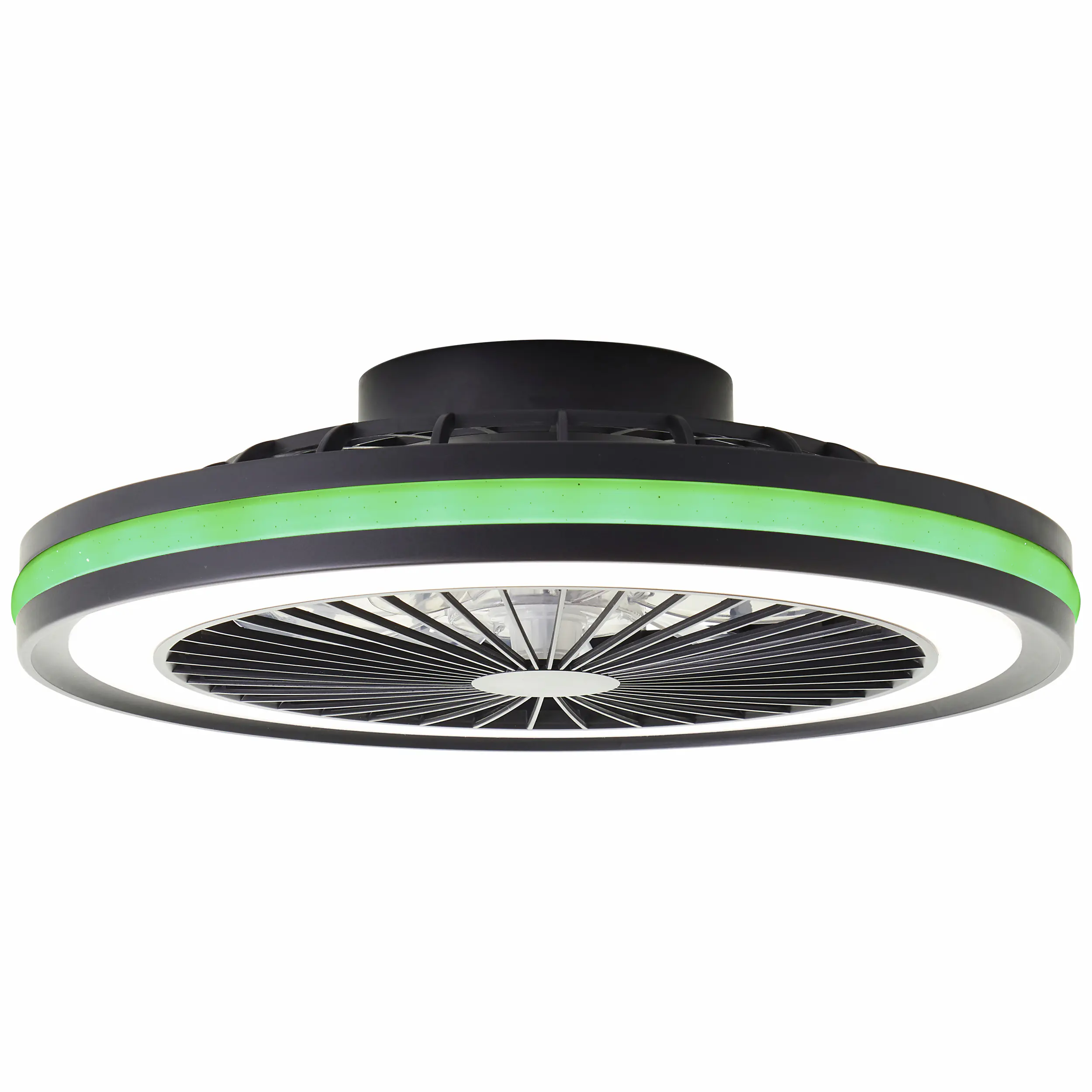 Brilliant LED Deckenventilator Palmero Ø 46,5 cm 40 W schwarz