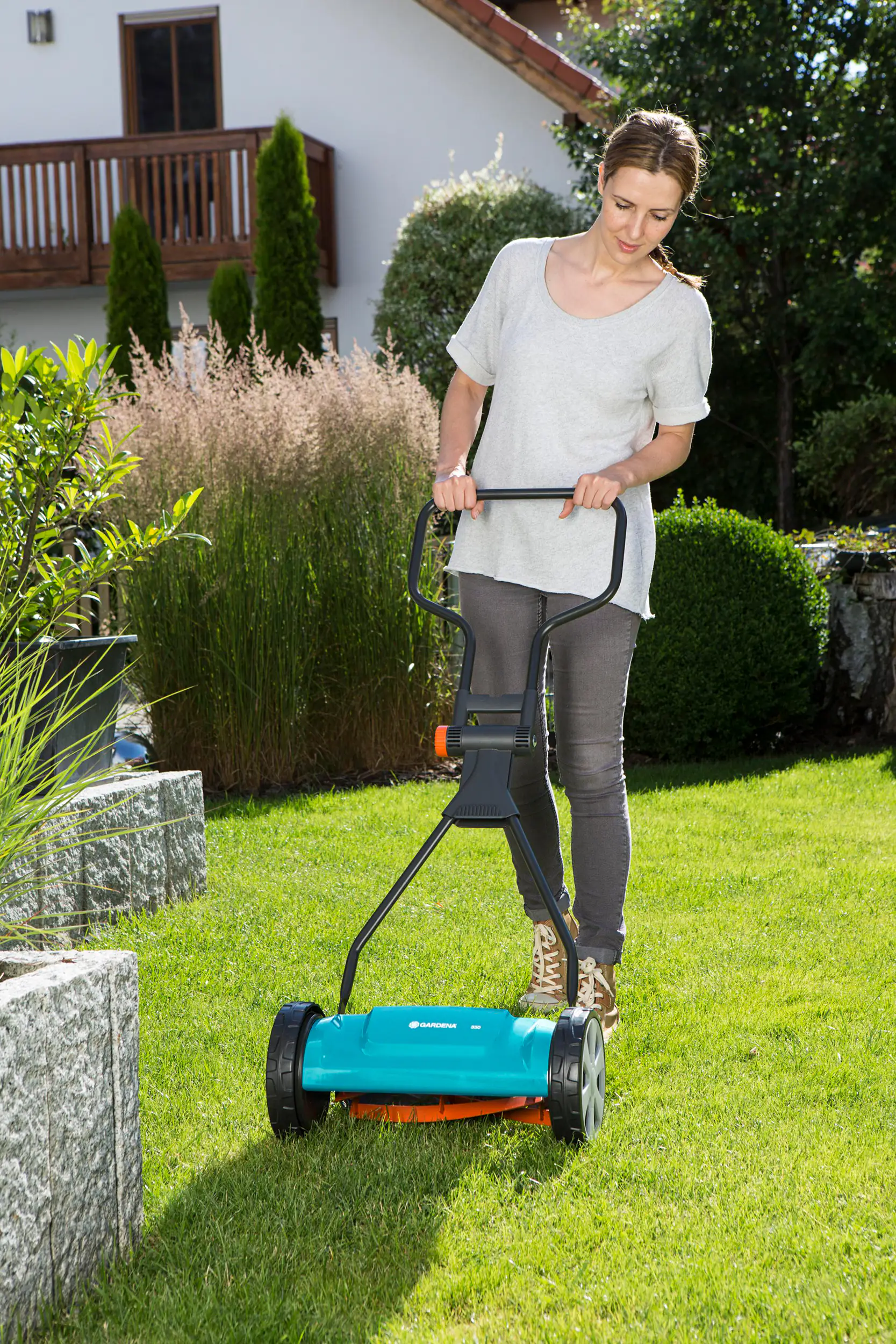 Gardena Spindelmäher Classic 330 33 cm Schnittbreite
