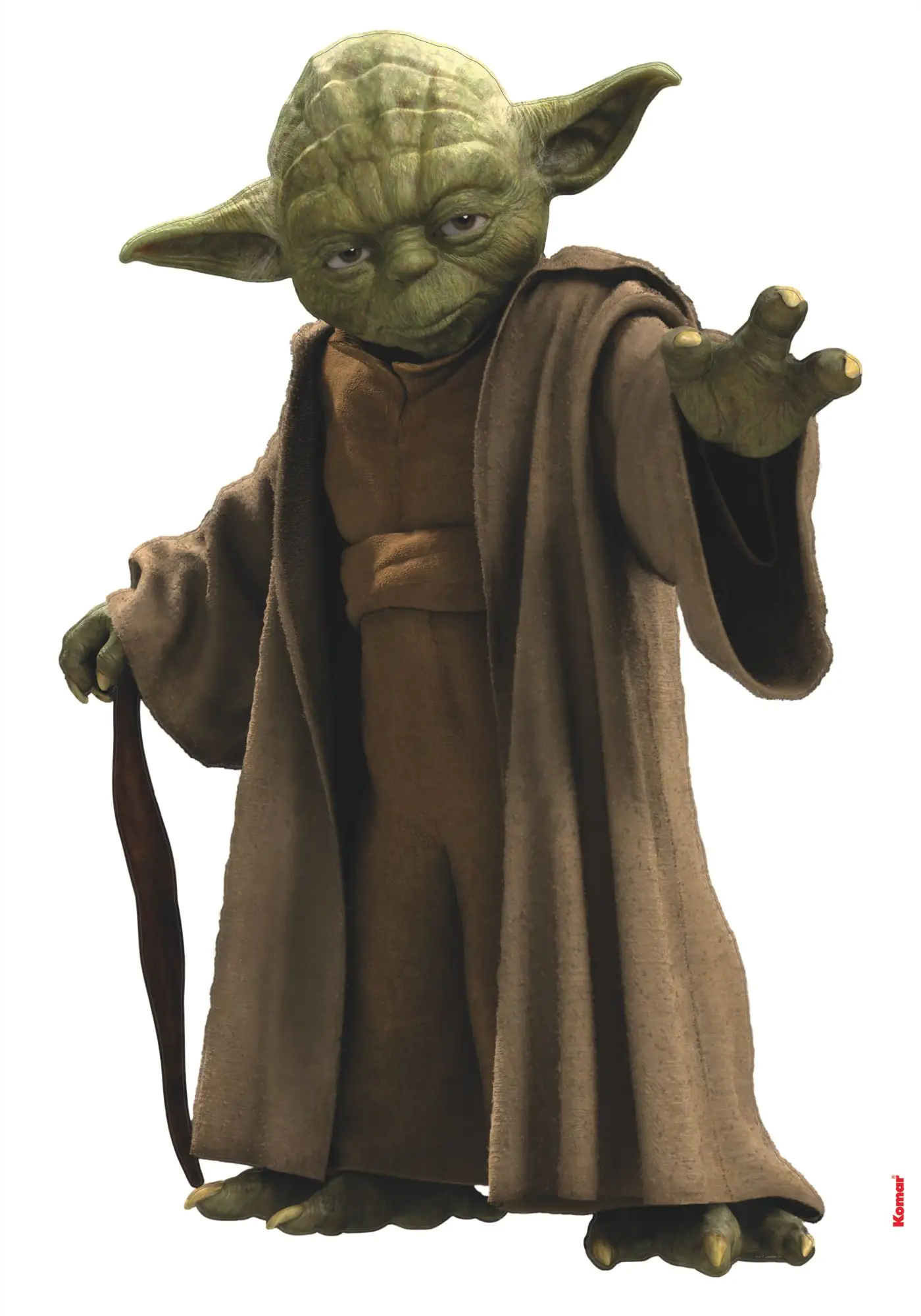 Komar Decosticker Star Wars Yoda 100 x 70 cm