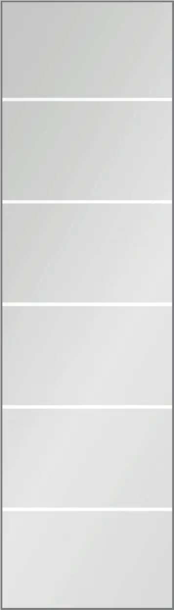 Ambiente Glaszaun Dekor 82 51,5 x 180 cm gehärtetes 8 mm Glas