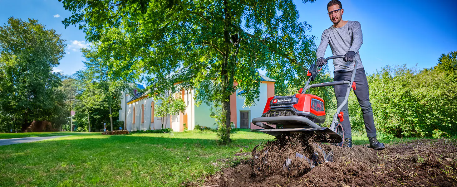 Einhell Akku-Bodenhacke GP-CR 36/45 Li E BL- Solo 45 cm Arbeitsbreite