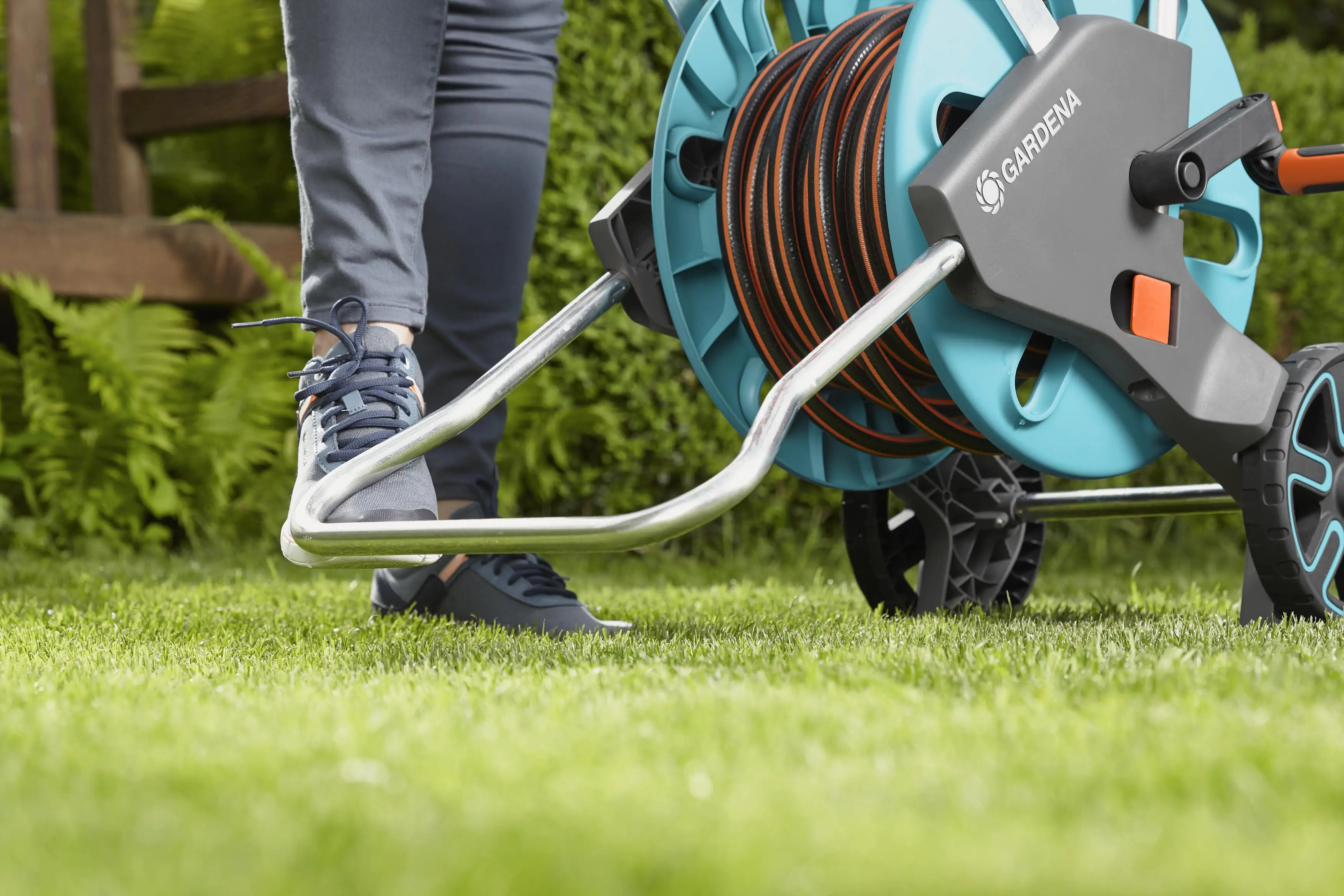 Gardena Schlauchwagen CleverRoll M Set inkl. 20 m Schlauch