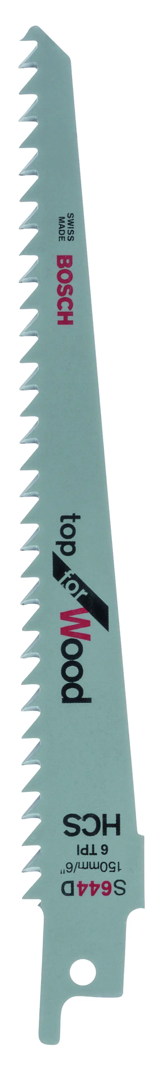 Bosch HCS Säbelsägeblatt S 644 DTop for Wood 2 Stück