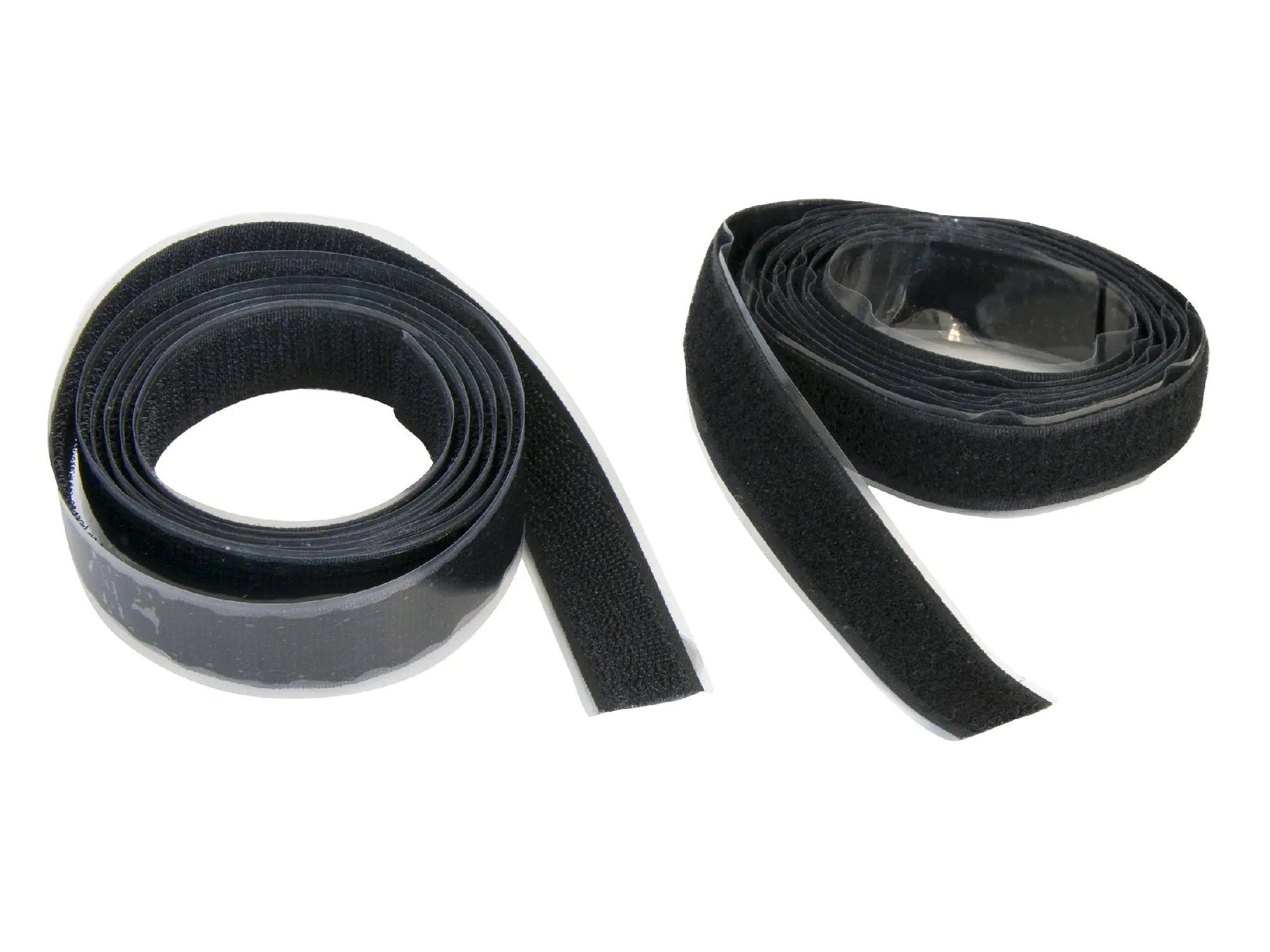 Nespoli Klettband 2 x 150 cm, schwarz, selbstklebend