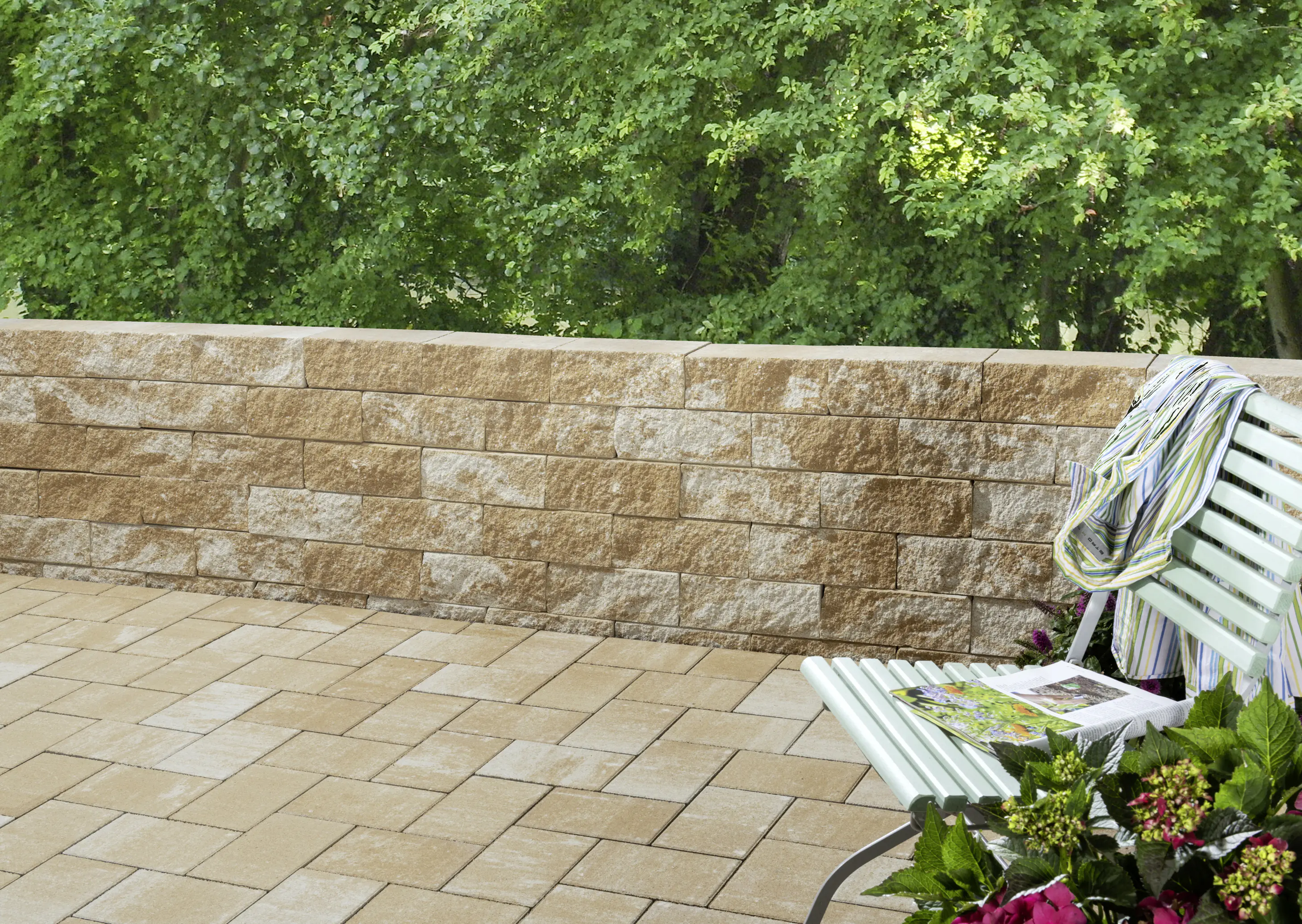 Primaster Mauerstein San Marino 30 x 15 x 12 cm sandsteingelb