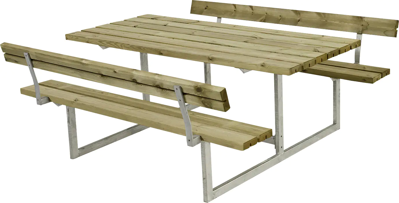 Plus Kombimöbel Basic 177 x 184 x 73 cm, 2 Rückenlehnen, Kiefer/Fichte