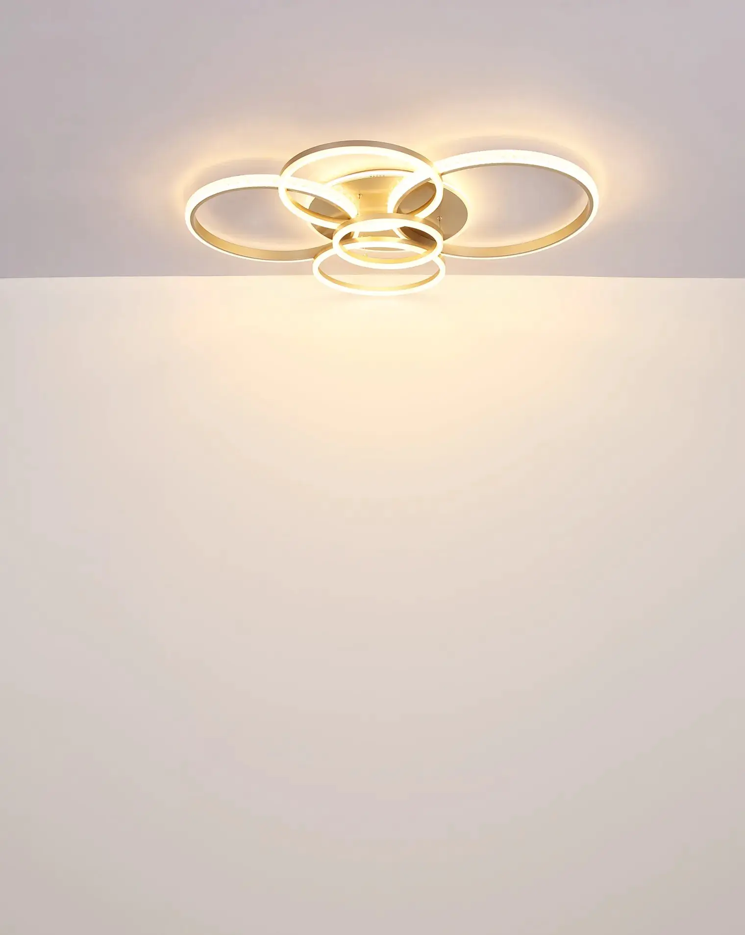 Globo LED Deckenleuchte Lorelei champagnerfarben