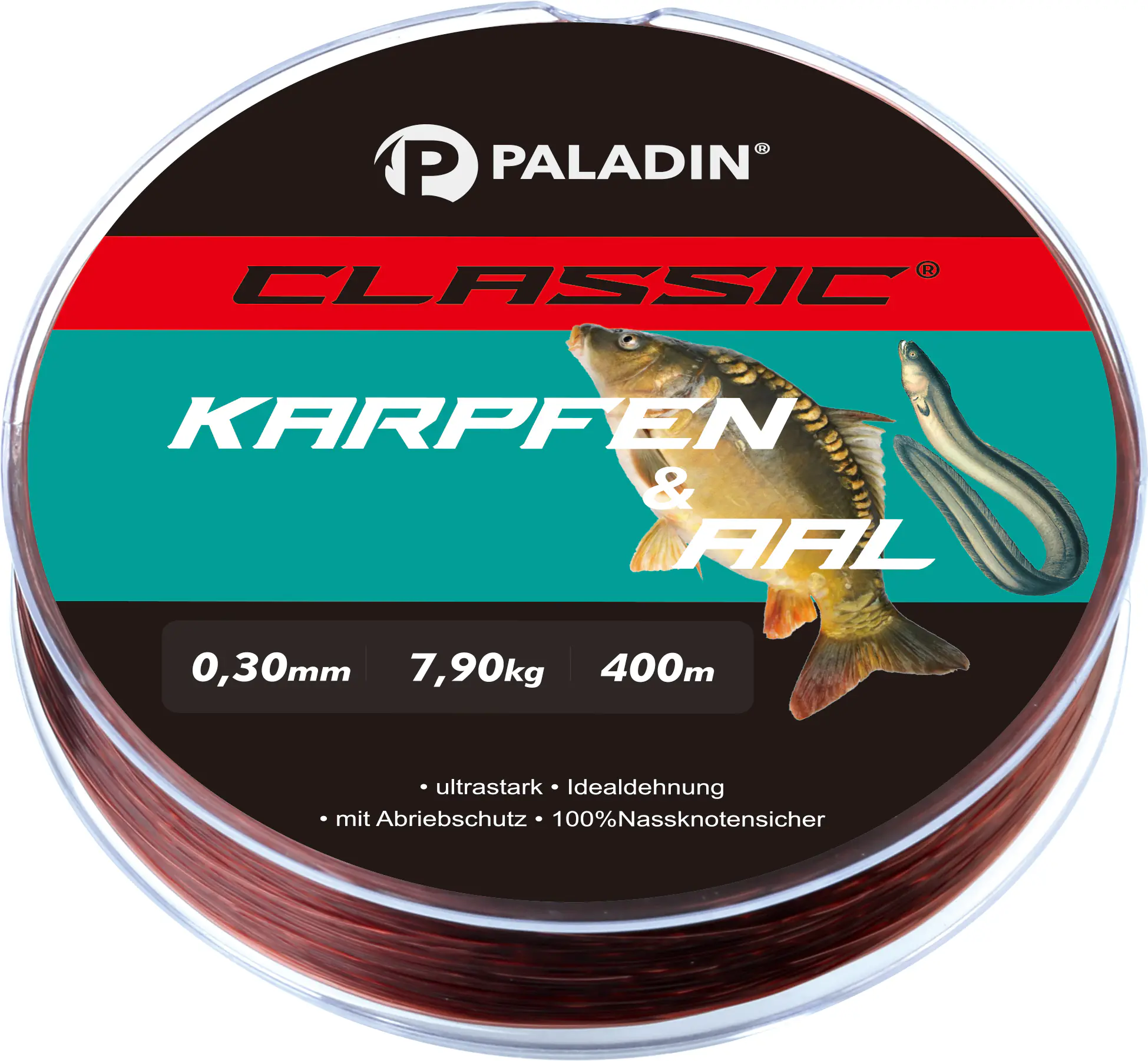 Paladin Angelschnur Karpfen 300 m 0,35 mm dunkelgrün