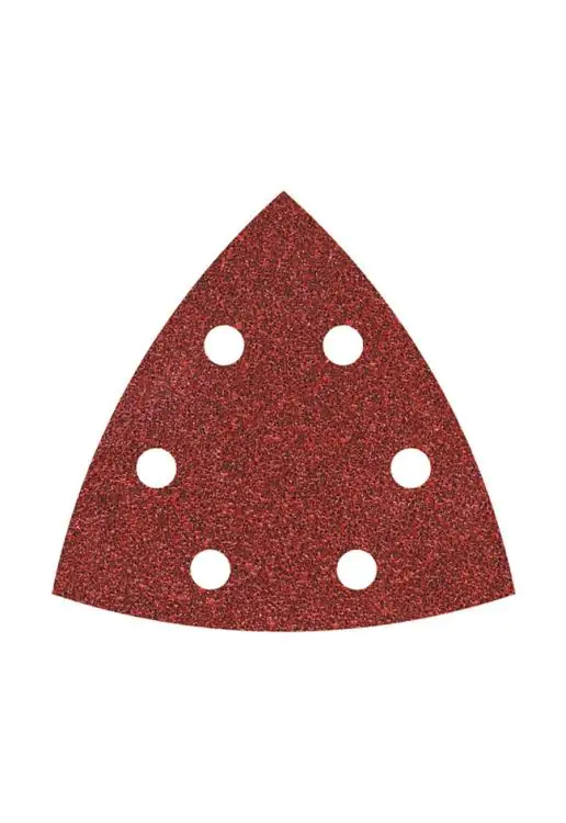 Wolfcraft Haftschleifscheiben-Set Delta 95 mm 15 Stück