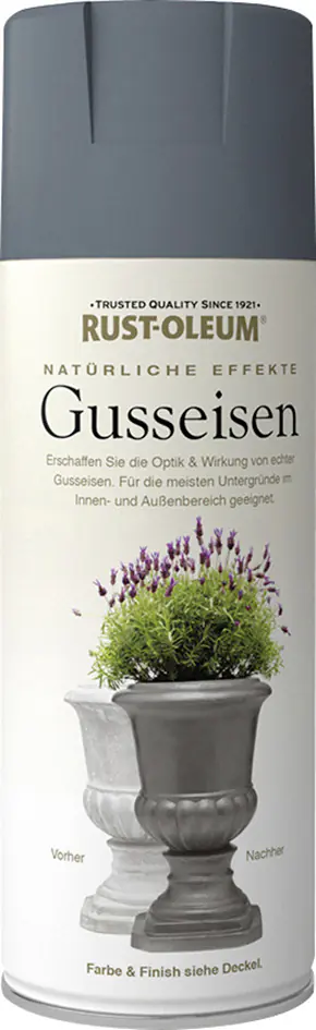 Rust-Oleum Sprühlack Natürliche Effekte 400 ml gusseisen