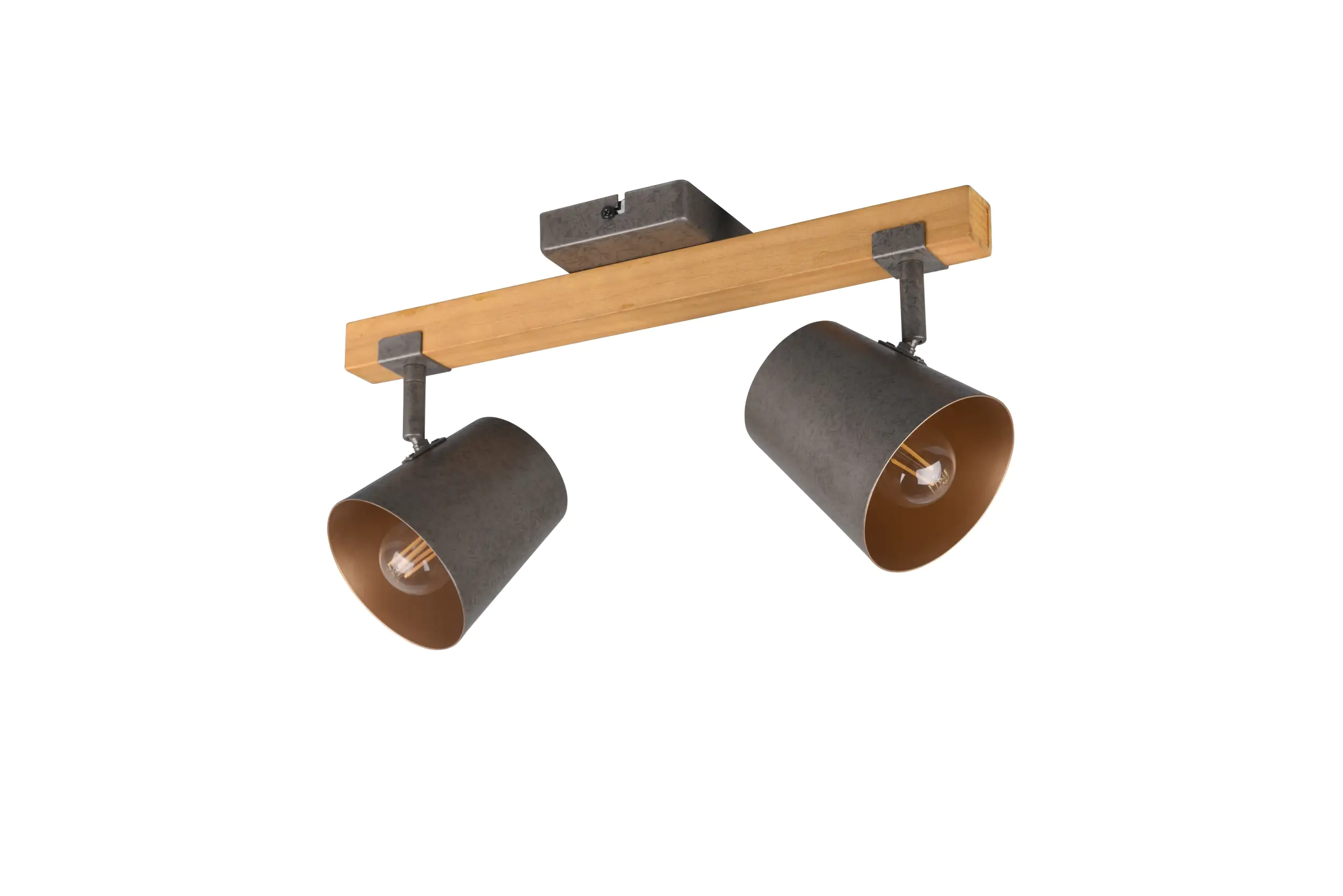 Trio Leuchten 2er Spot Bell nickel antik