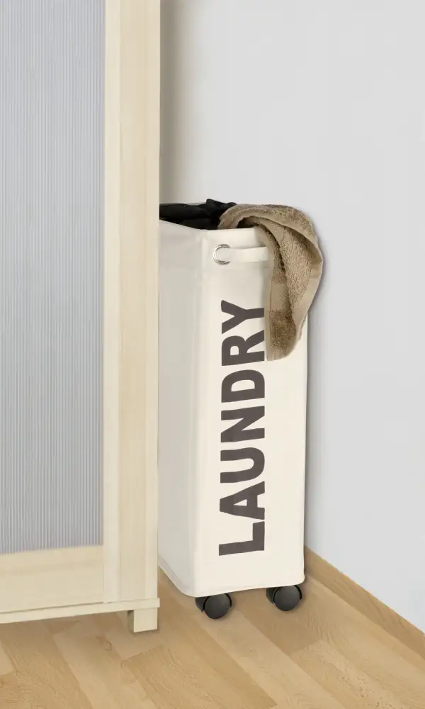 Wenko Wäschesammler Corno 43 l, beige