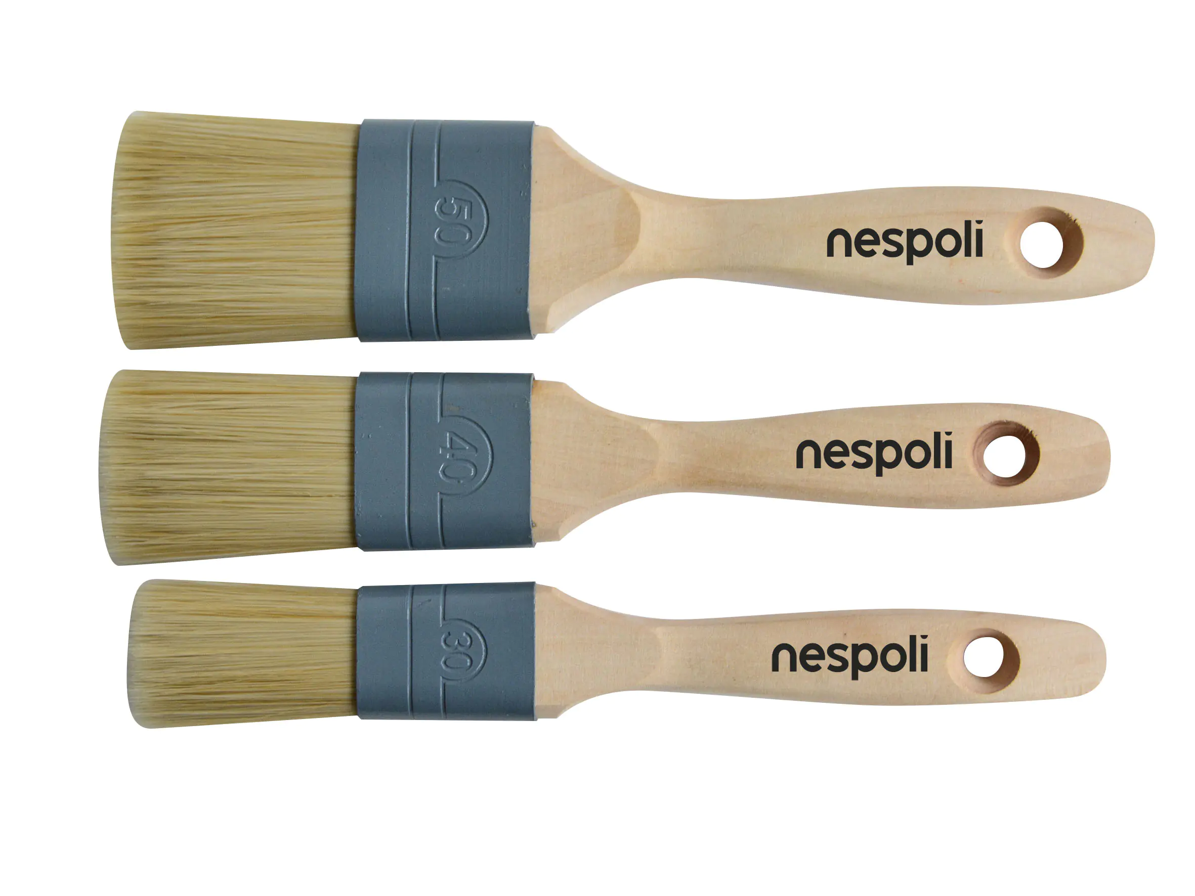 Nespoli Profi Universal-Pinselset 3-teilig