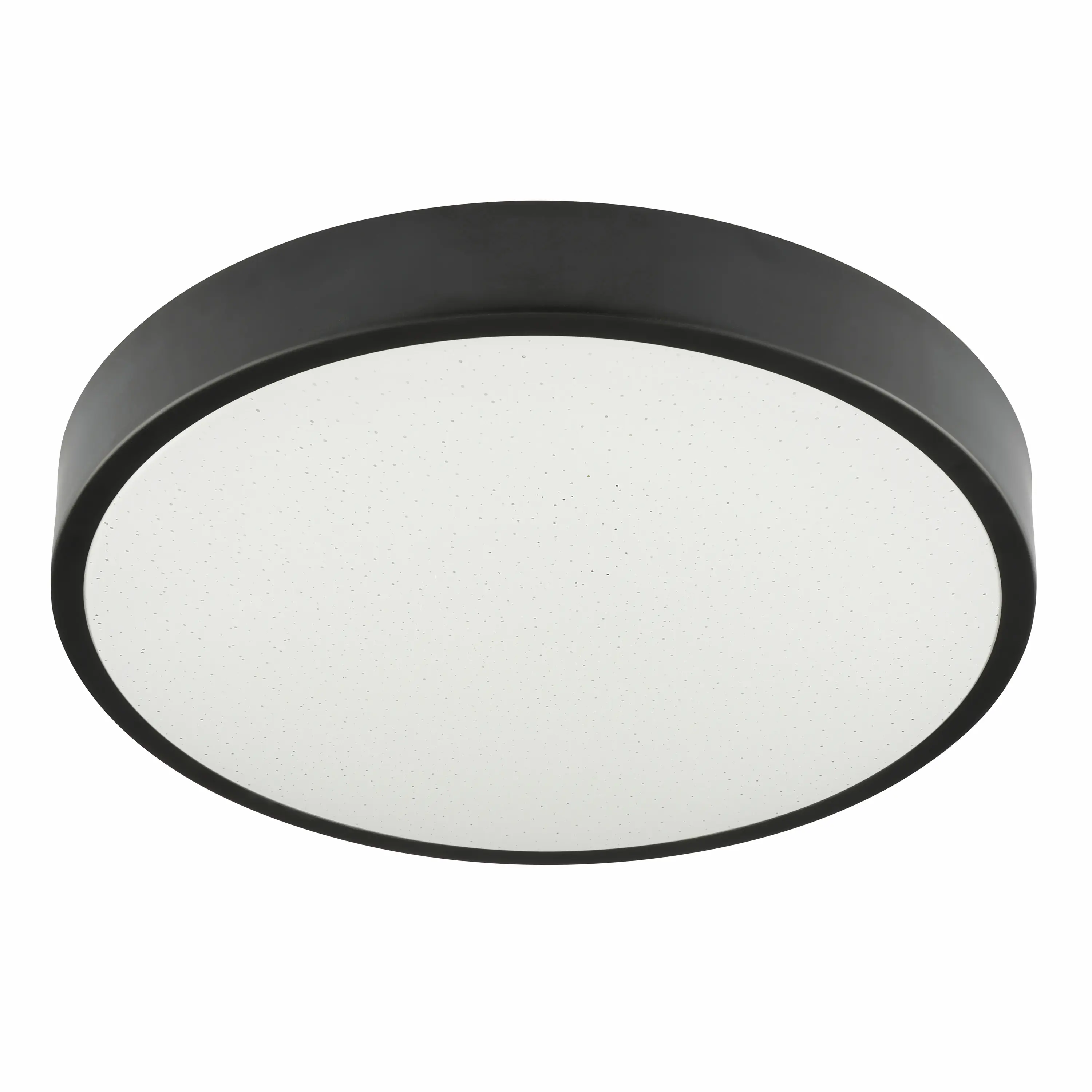 Brilliant LED Deckenleuchte Slimline Starry Ø 39 x 6,5 neutralweiß schwarz-weiß
