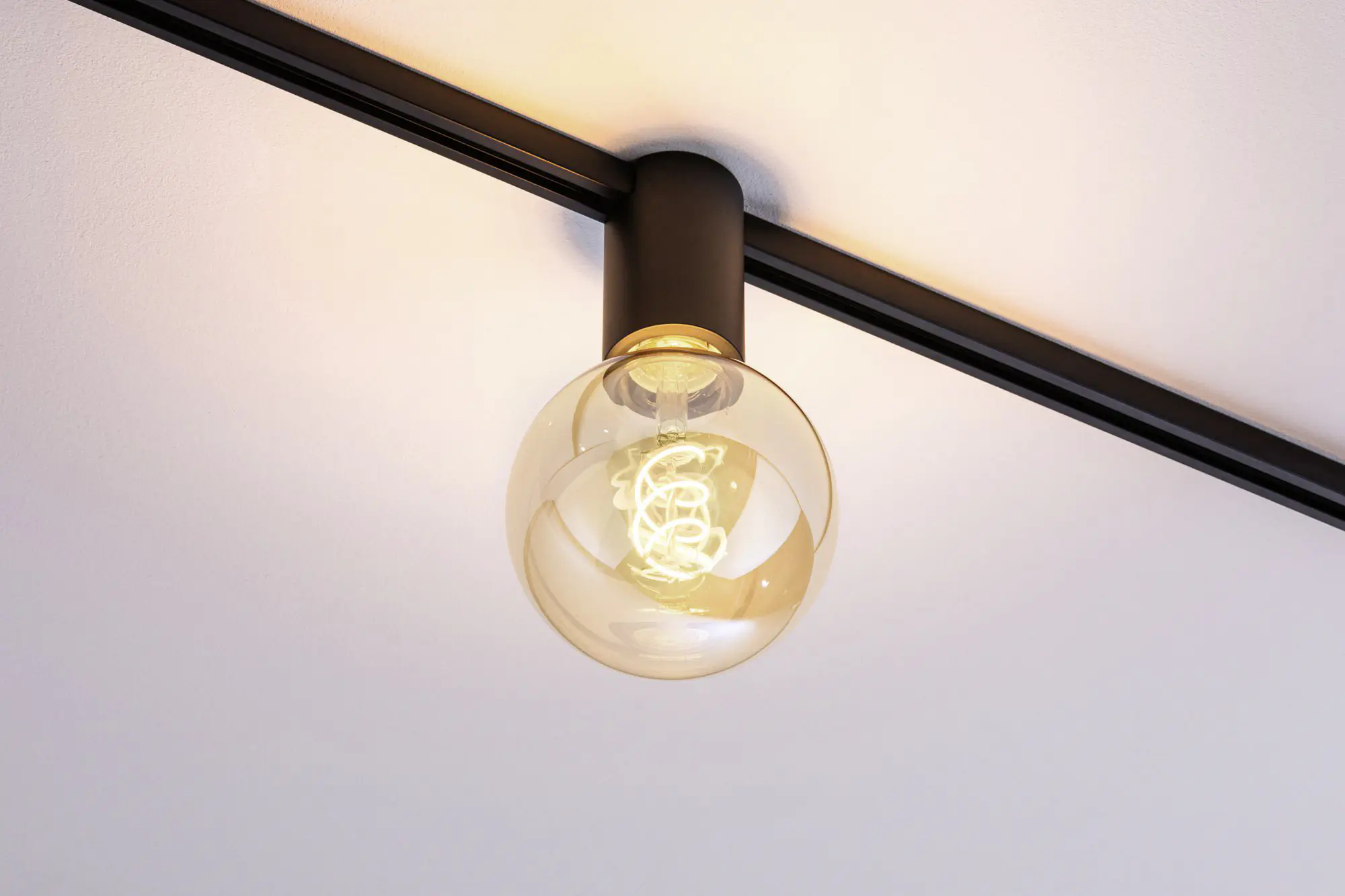 Paulmann URail Schienenspot Ceiling Socket 9,6 x 5,5 cm E27 20 W dimmbar