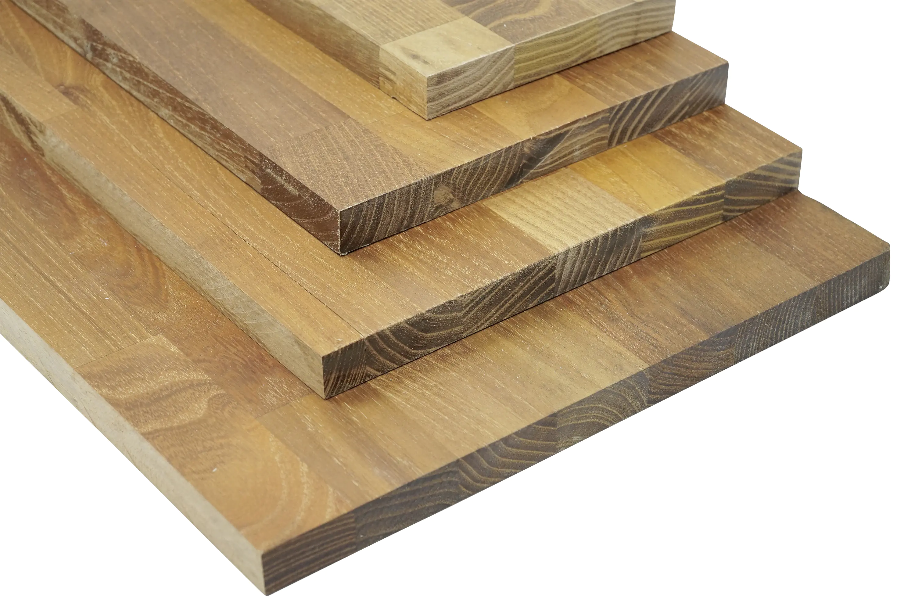 Massivholzplatte Leimholz Akazie 200 x 20 cm 18 mm geölt