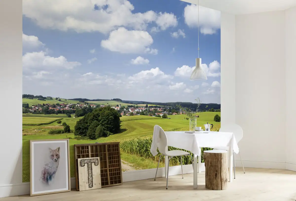 Komar Vlies Fototapete Bayrische Idylle 350 x 280 cm 