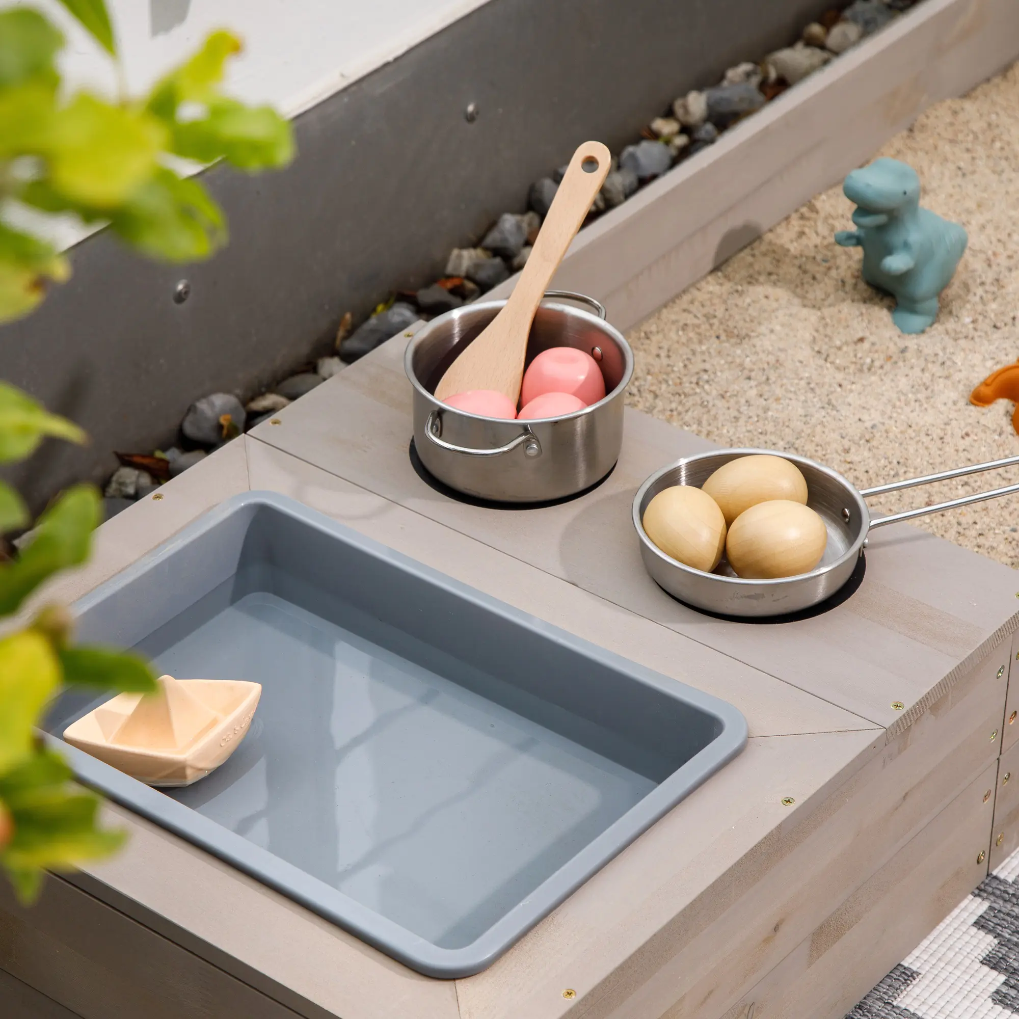 Muddy Buddy Sandkasten Flexy Style 150 x 90 x 20 cm / 2x (150 x 45 x 20) cm