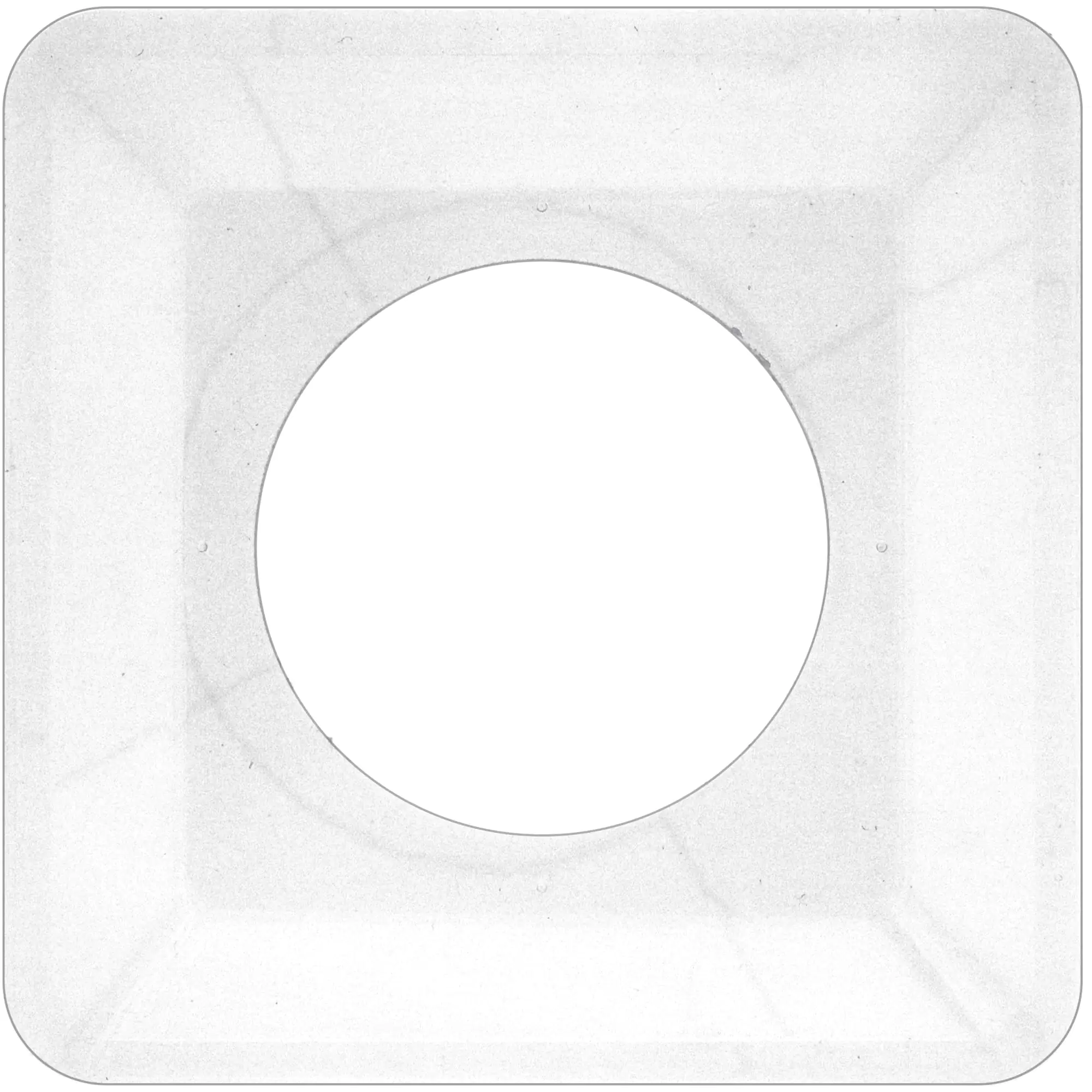Tapetenschoner 1-fach transparent 2x