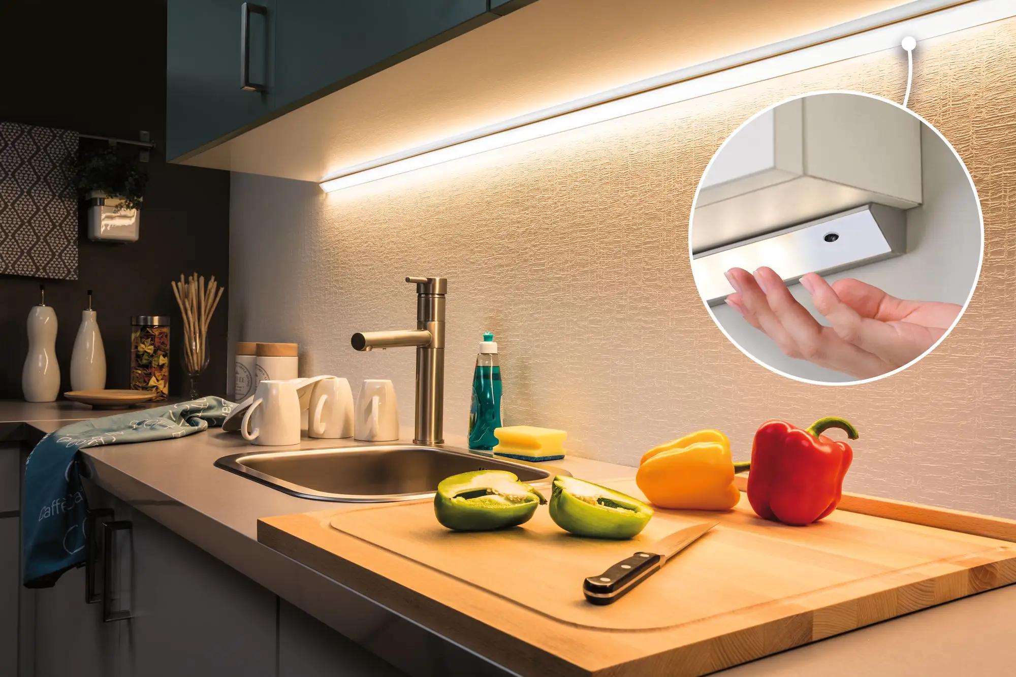 Paulmann MaxLED Profilsensor Touchless weiß