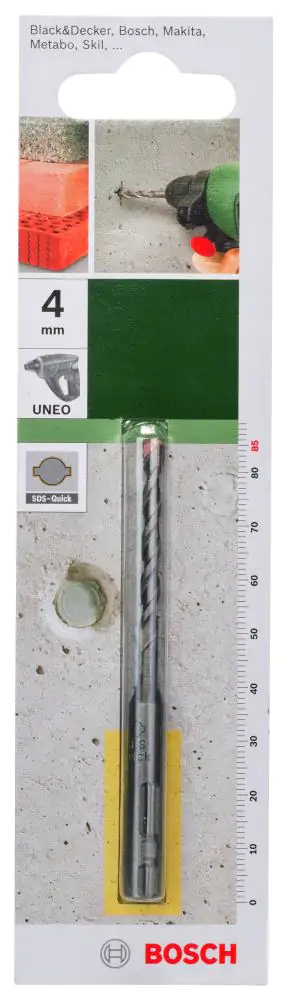 Bosch Betonbohrer SDS Quick 85 mm Ø 4 für Uneo