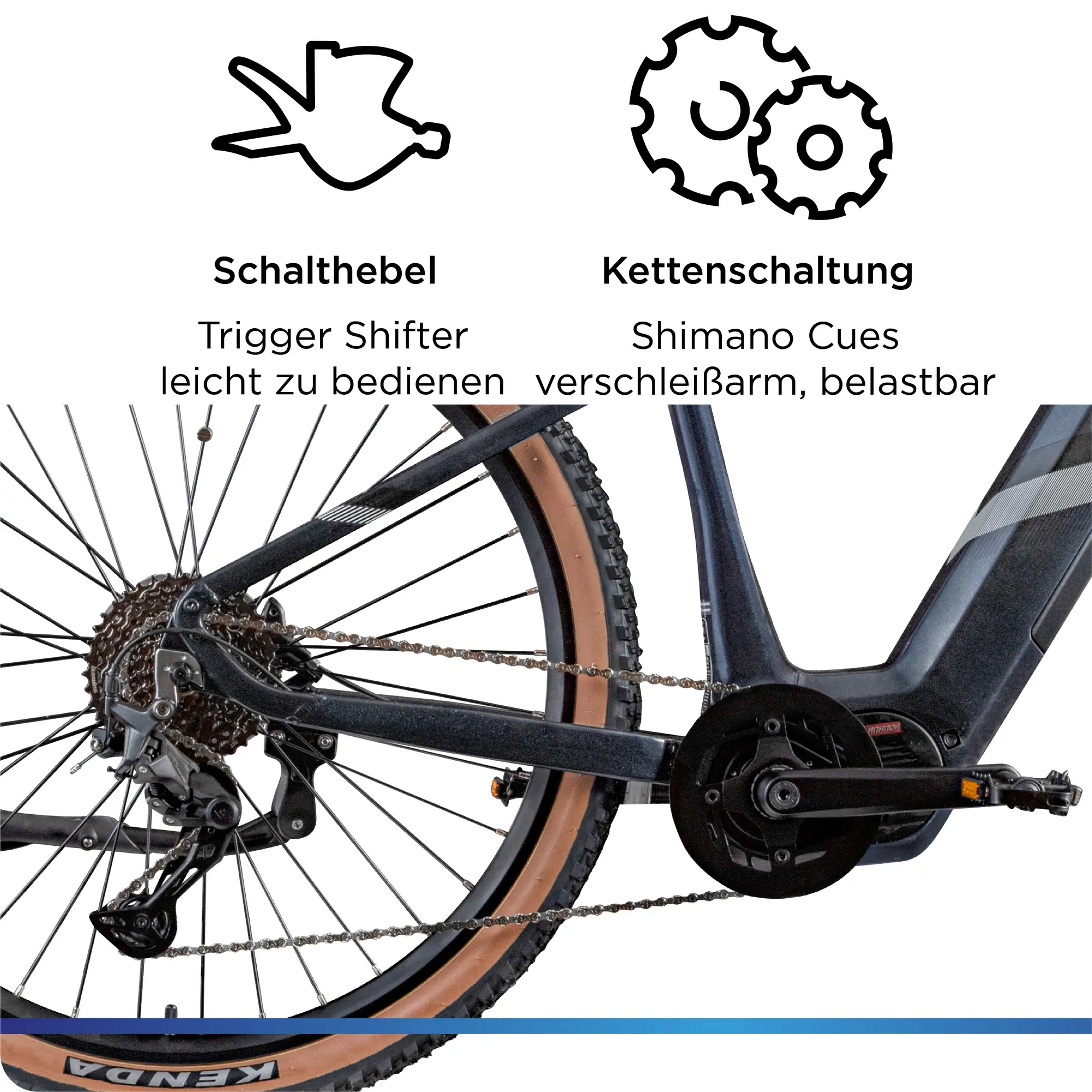 Zündapp E-Bike MTB X900 Pro 29 Zoll 10-Gang 733 Wh arctic fire schwarz
