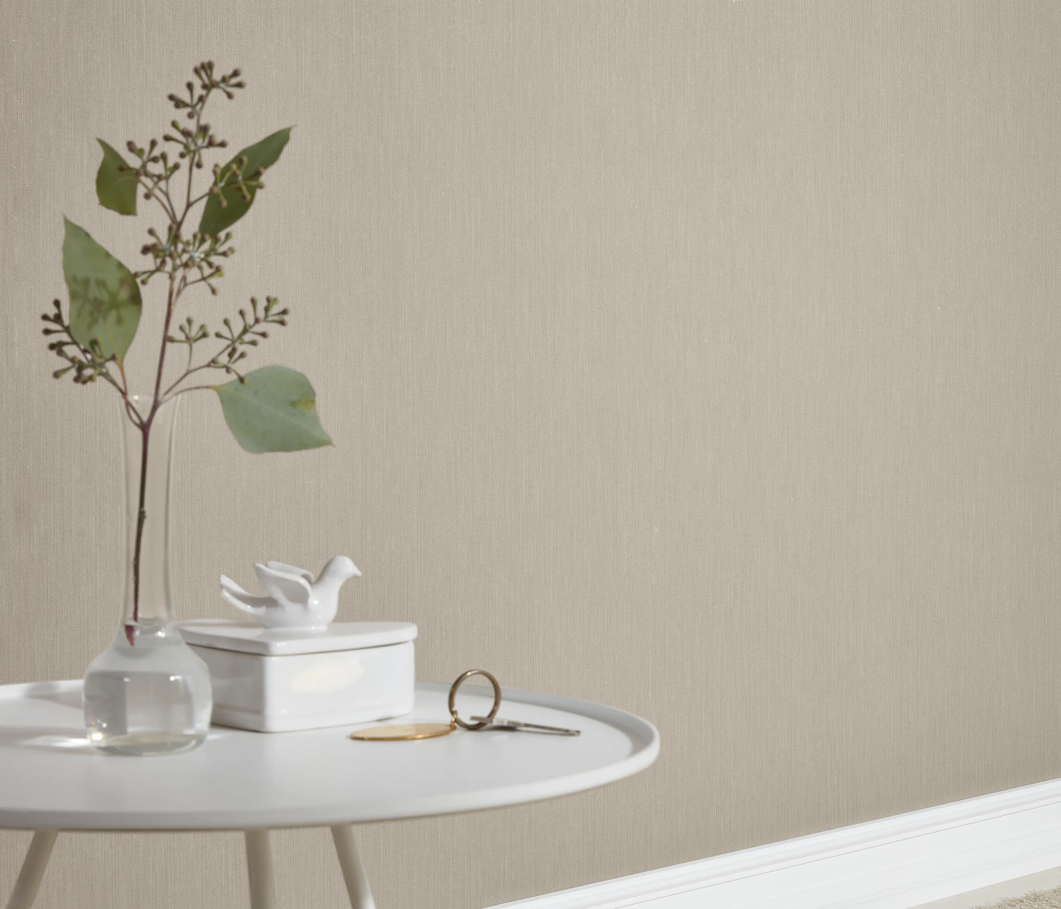 Guido Maria Kretschmer Vliestapete 10004-37 Fashion For Walls uni taupe 10,05 x 0,53 m