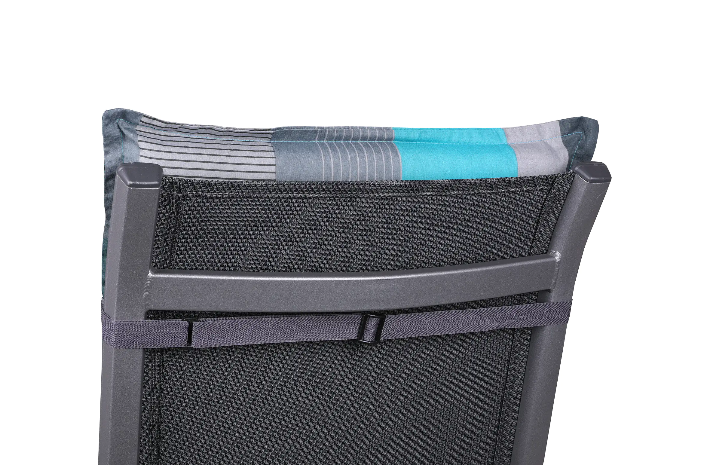 GO-DE Relax-Auflage Classic 170 x 50 x 7 cm, blau kariert