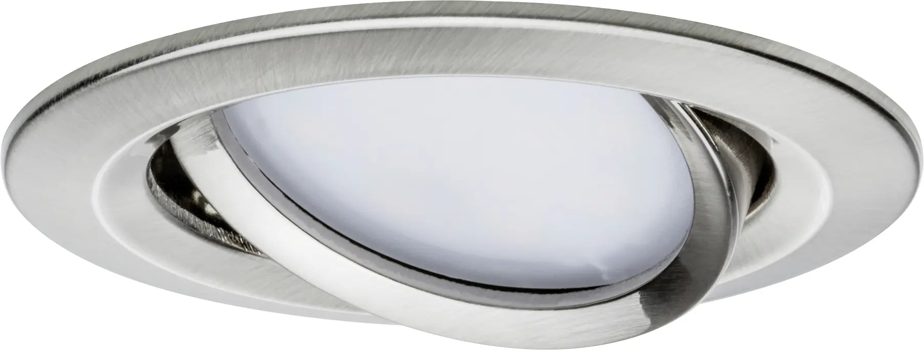 Paulmann LED Einbauleuchte Coin Slim IP23 rund 6,8 W Eisen 3er-Set dimmbar