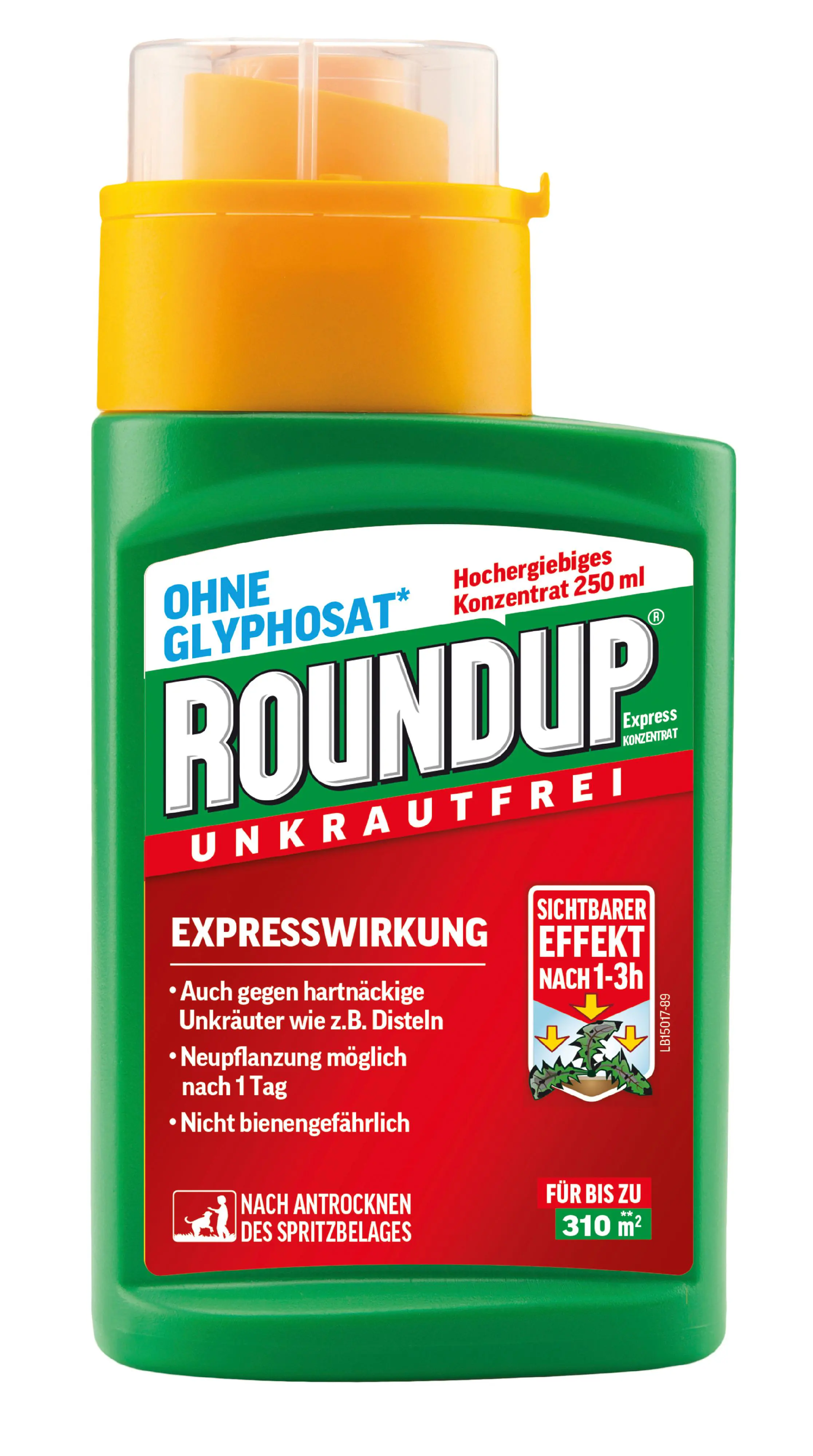 Roundup Unkrautfrei Express Konzentrat 250 ml