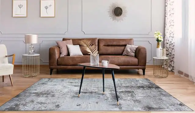 Luxor Living Teppich Lago, anthrazit-grau, 160 x 230 cm