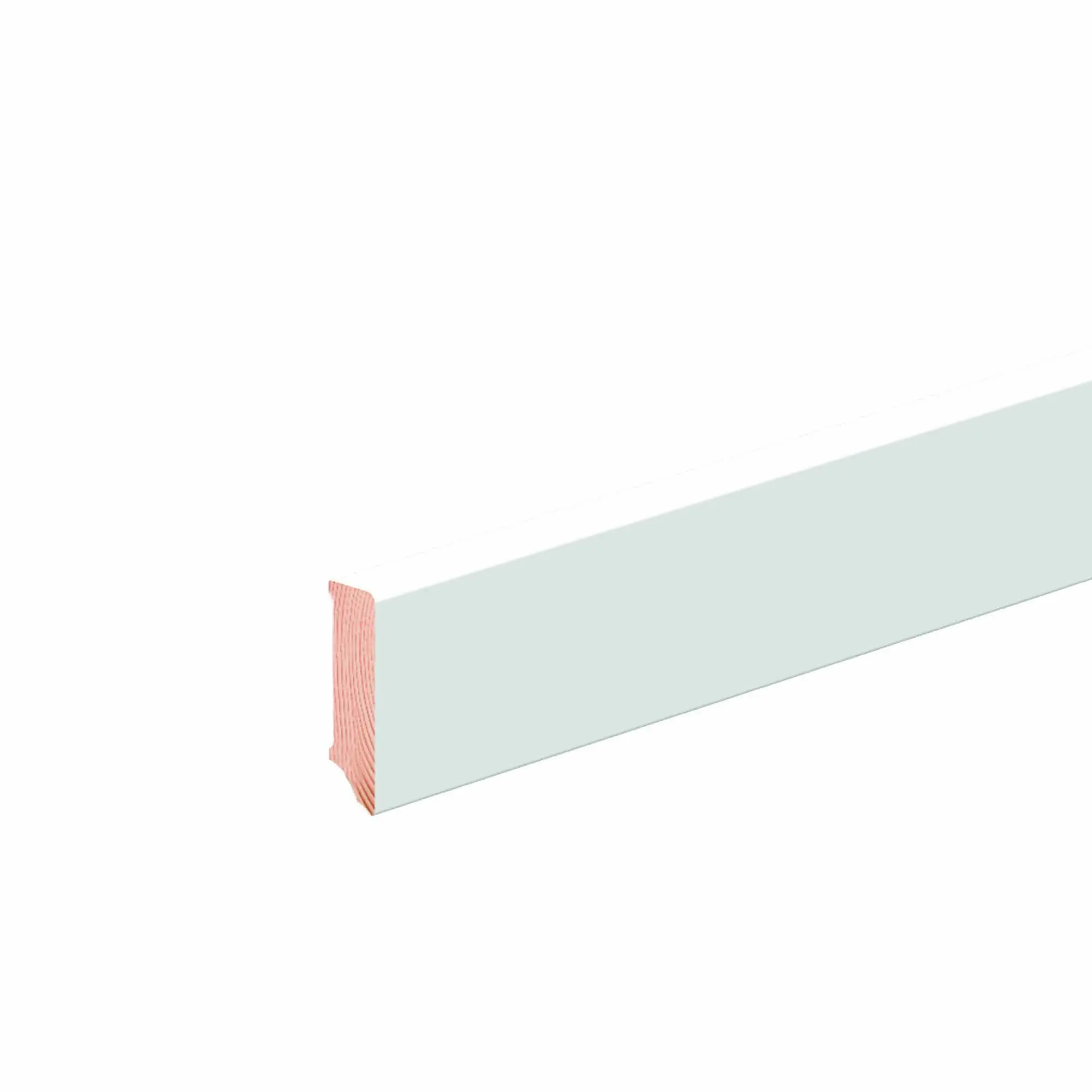 Neuhofer Fußleiste 240 cm x 58 x 16 mm weiß
