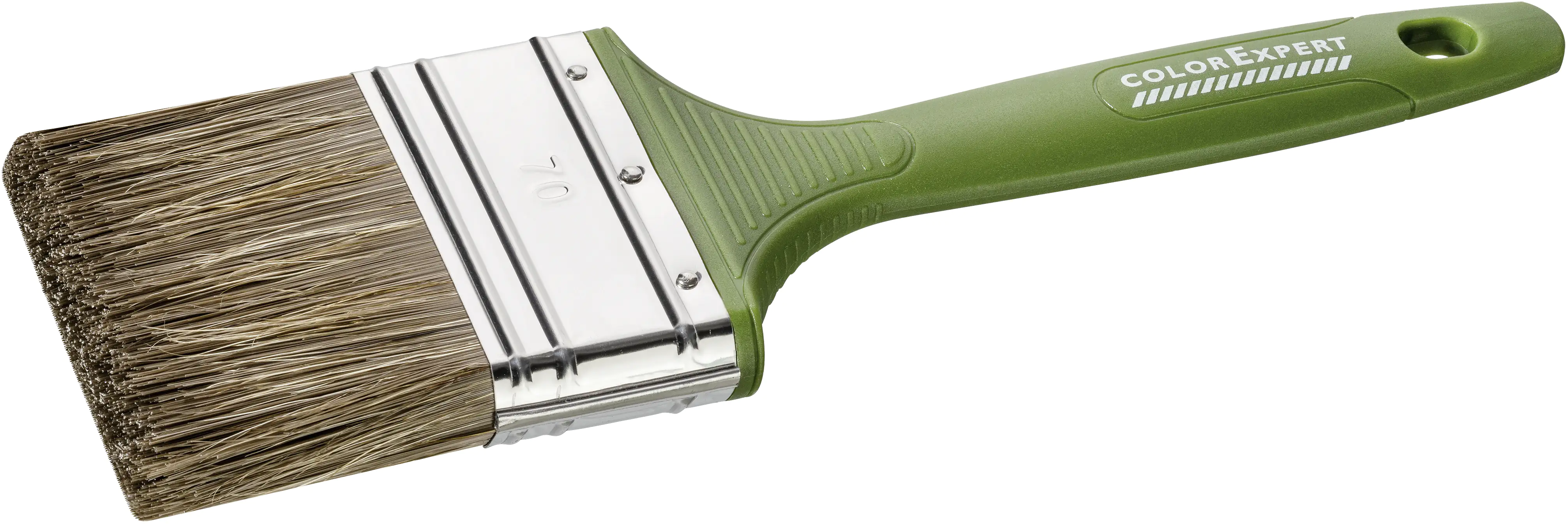 Color Expert Lasur-Flachpinsel Mischborste 70 mm 6. Stärke, Kunststoffstiel