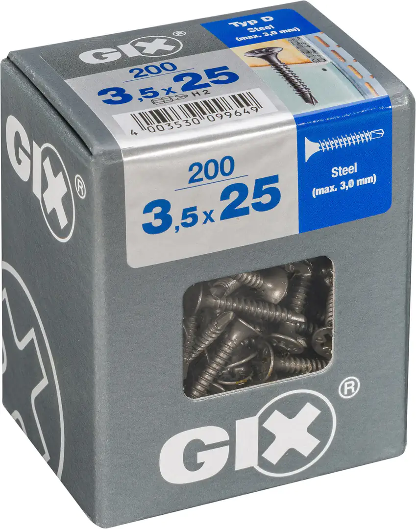 Spax Schnellbauschrauben 3.5 x 25 mm PH 2 - 200 Stk.