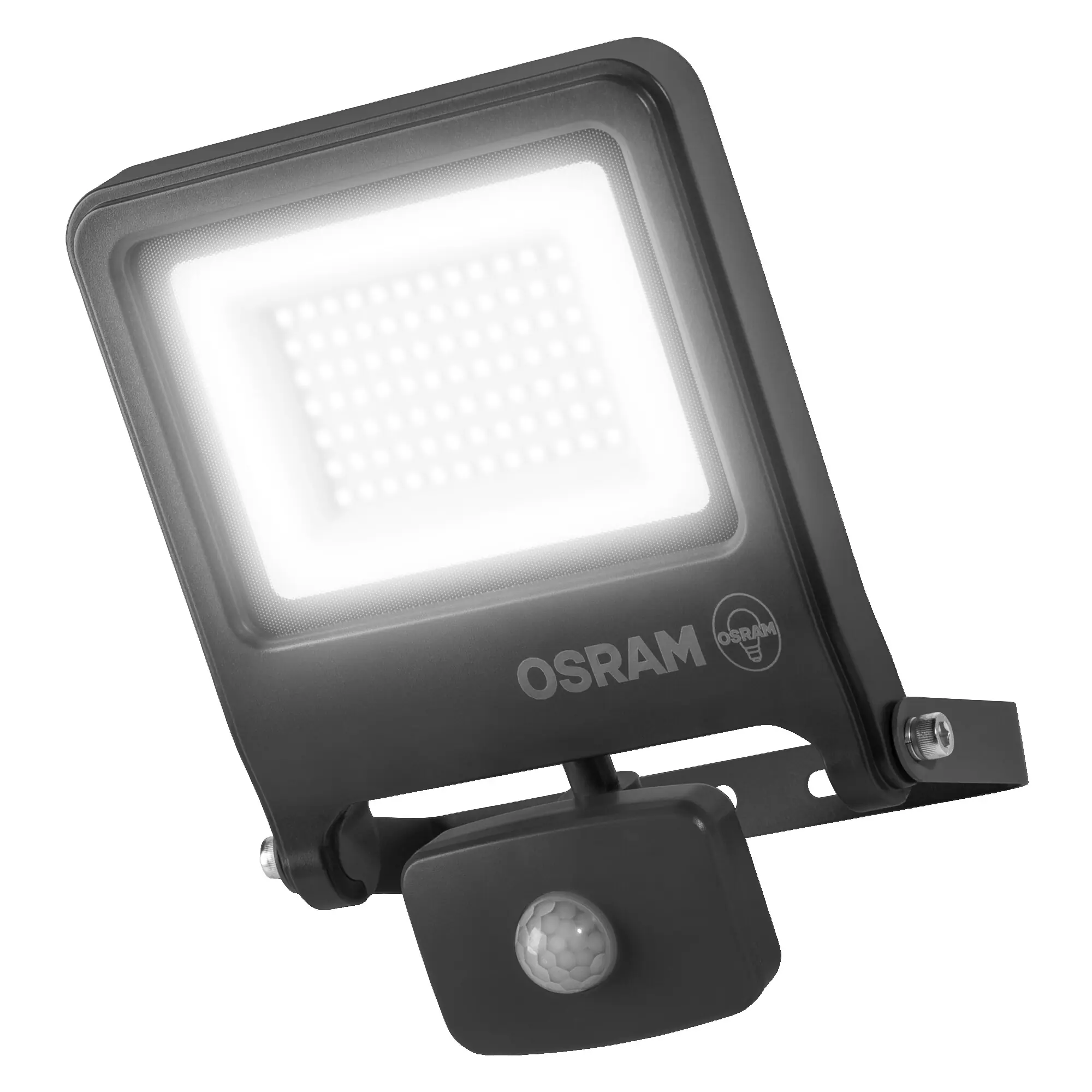 Osram Außenleuchte ENDURA Flood Bewegungsmelder 50W PCR dunkelgrau kaltweiß