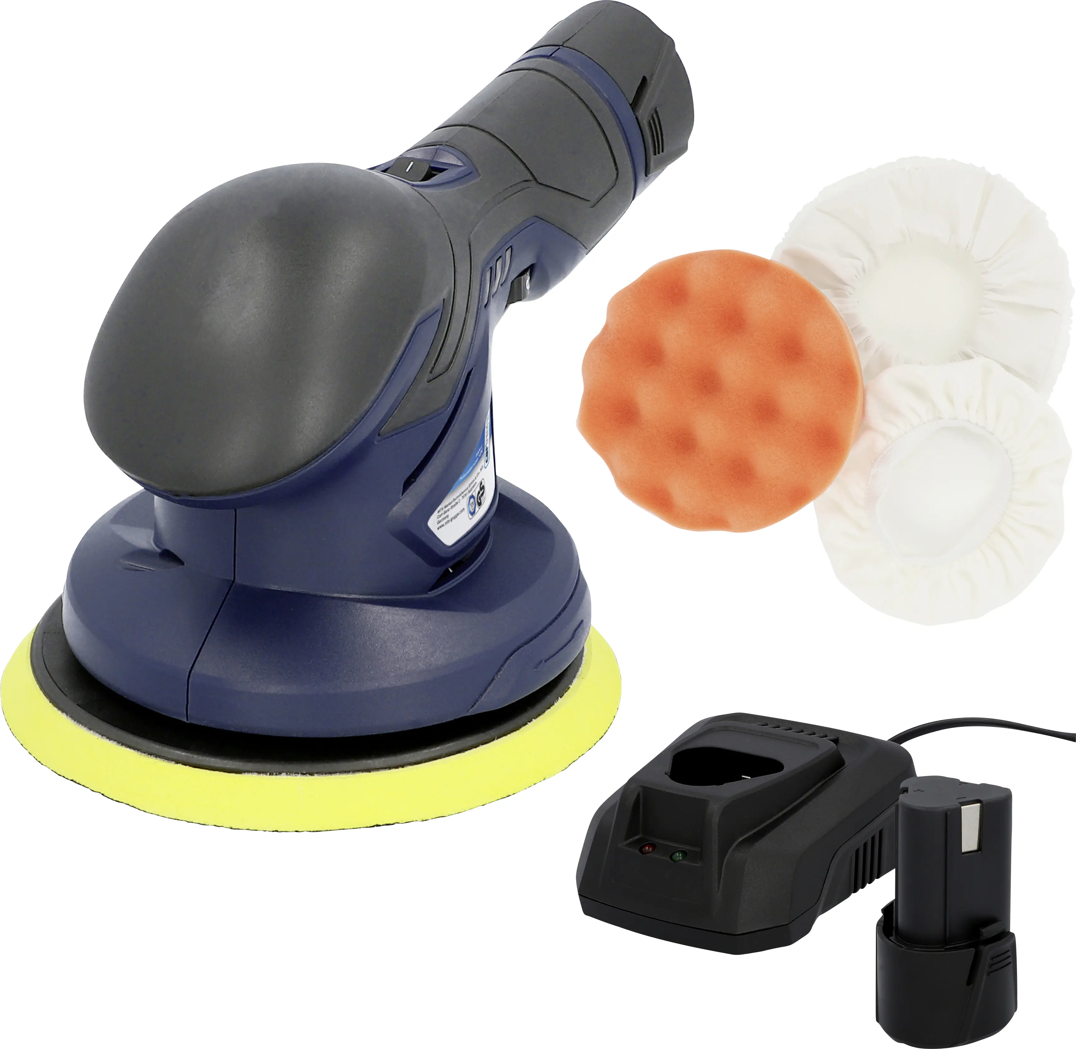 Cartrend Akku Poliermaschine 12V, Ø 150mm