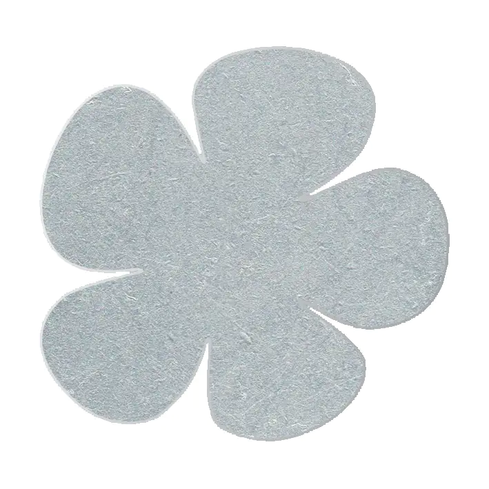 d-c-fix Tischtuchbeschwerer silber Flower 4 Stück